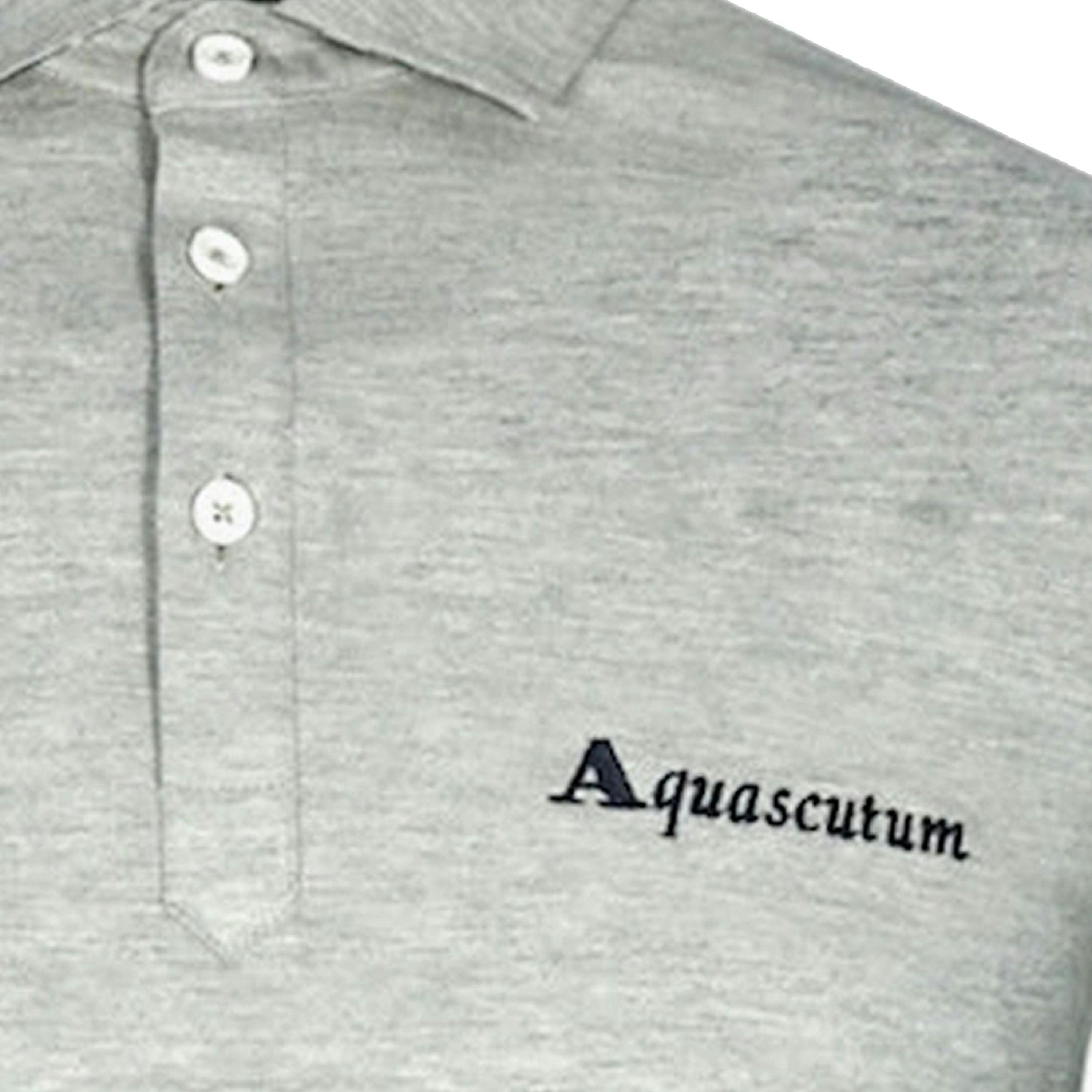 Aquascutum Unisex Adult Signature Logo Polo Shirt , view 3 of 4