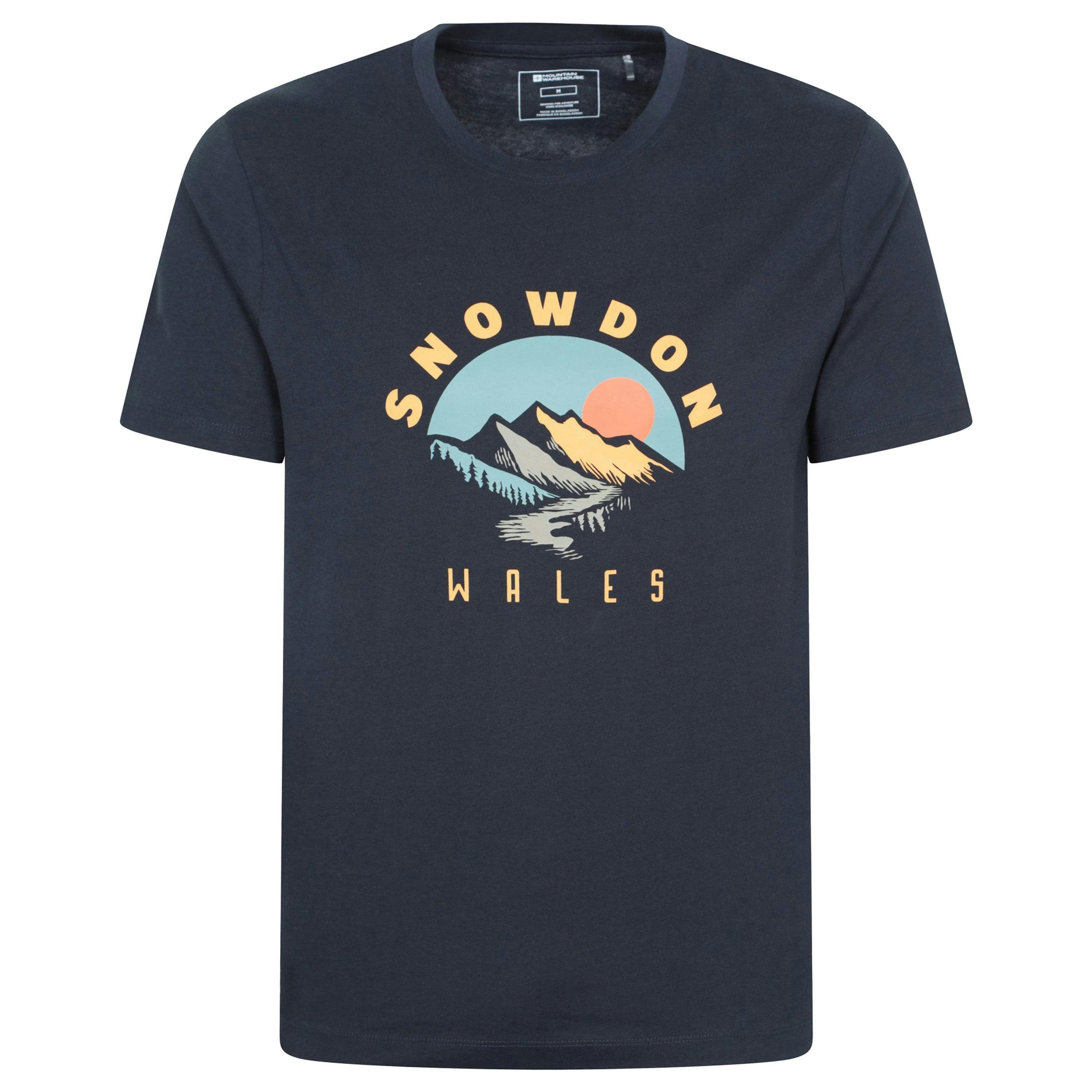 Mountain Warehouse Mens Snowdon Short-Sleeved T-Shirt , view 1 of 4