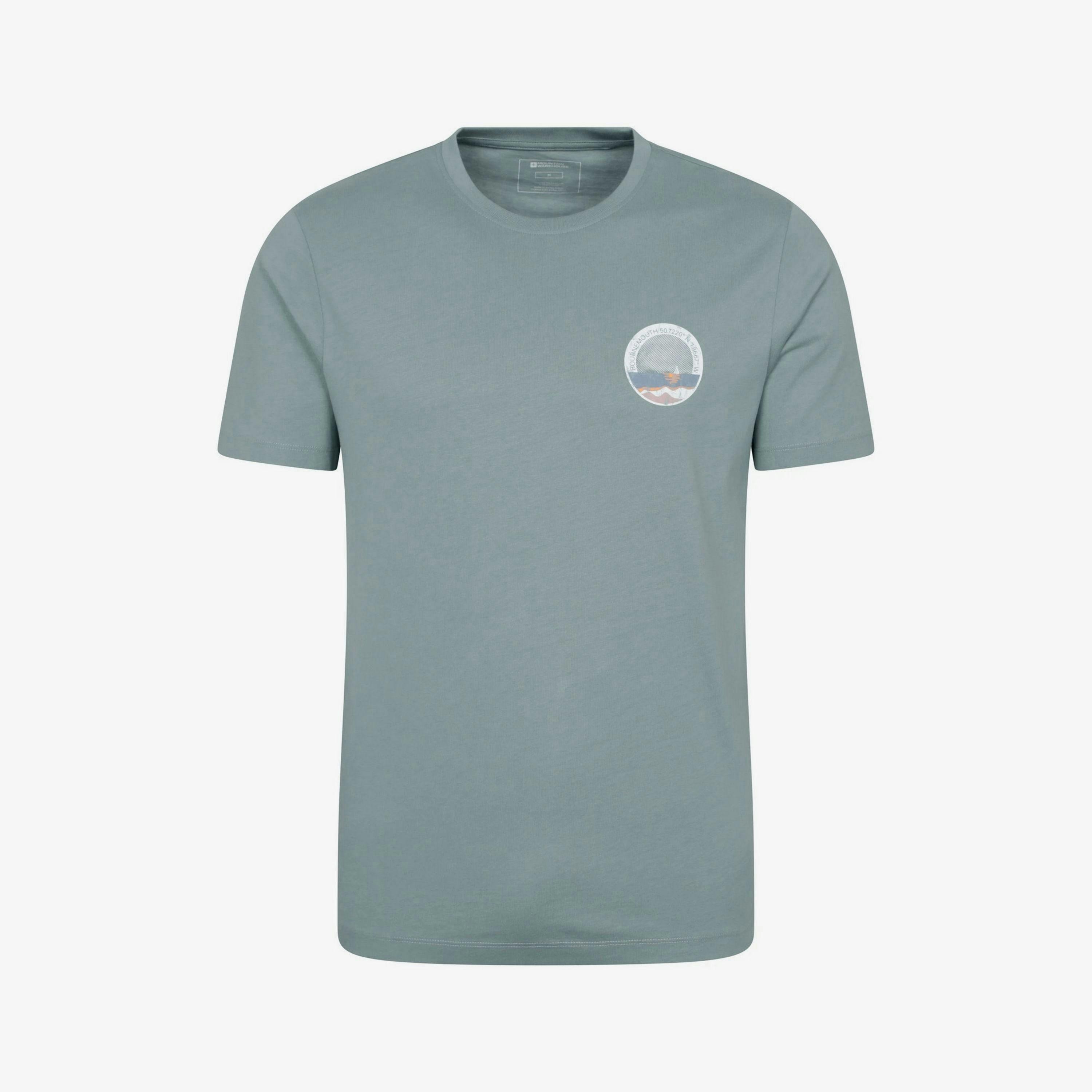 Mountain Warehouse Mens Bournemouth Short-Sleeved T-Shirt , view 1 of 4