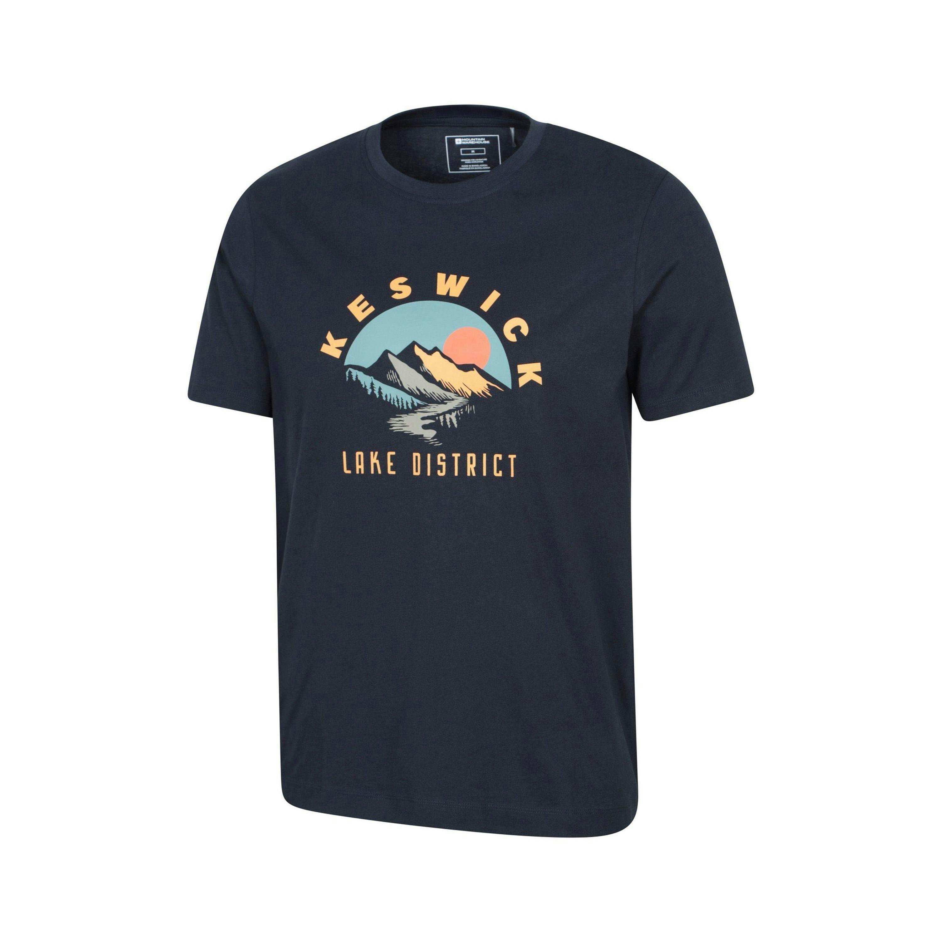 Mountain Warehouse Mens Keswick Short-Sleeved T-Shirt , view 4 of 4