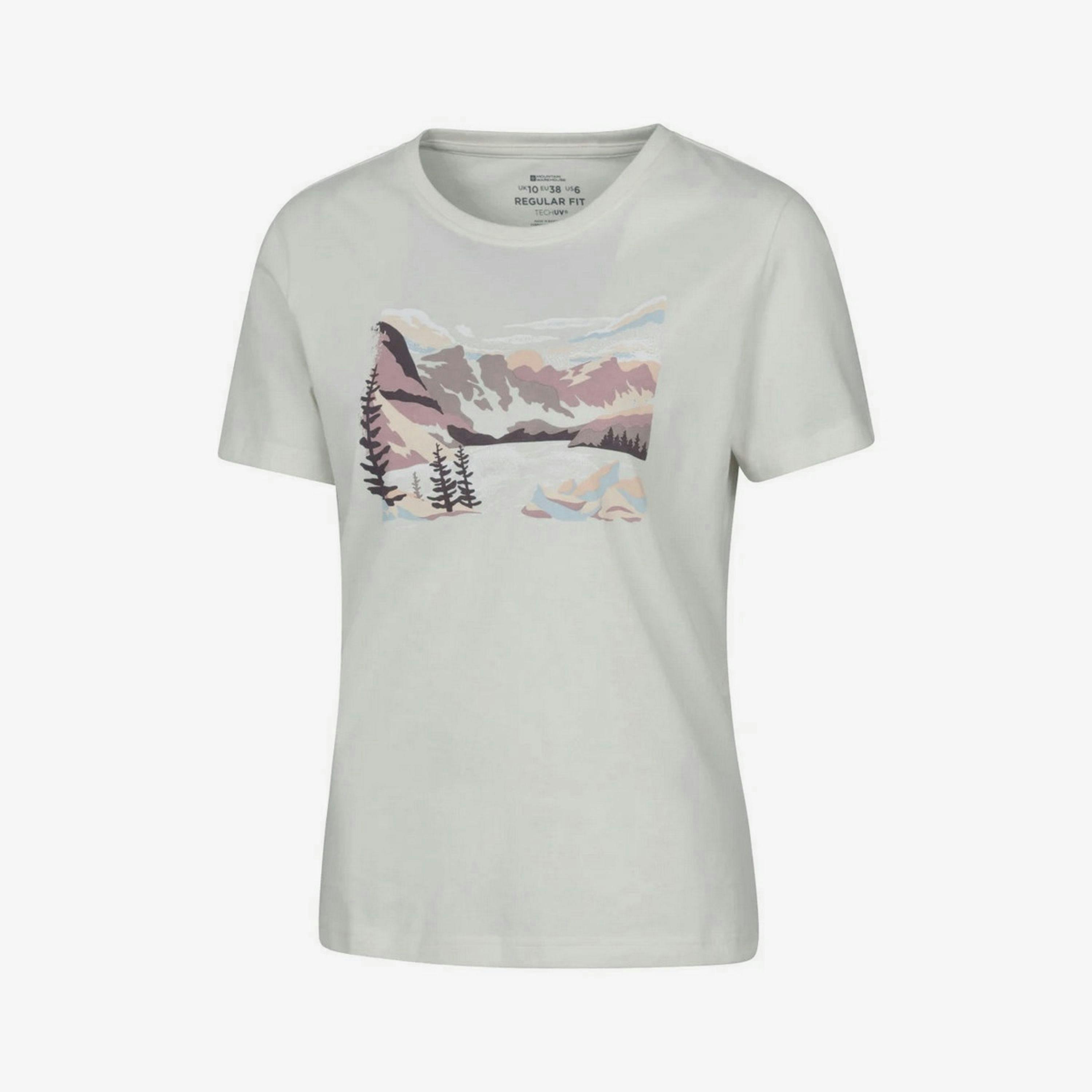 Mountain Warehouse Womens/Ladies Living Lakes T-Shirt , view 1 of 2