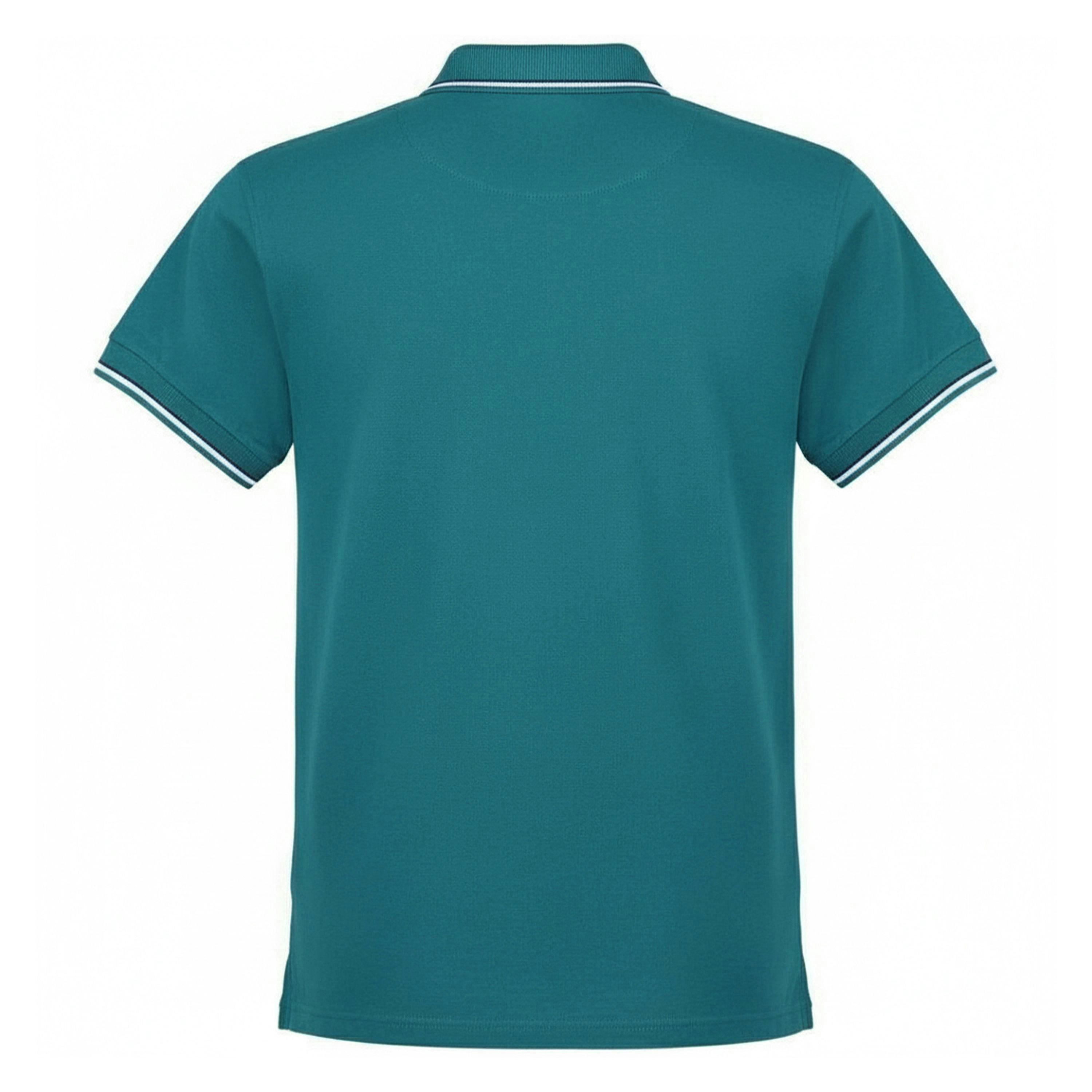 Aquascutum Mens Tipped Polo Shirt , view 2 of 2