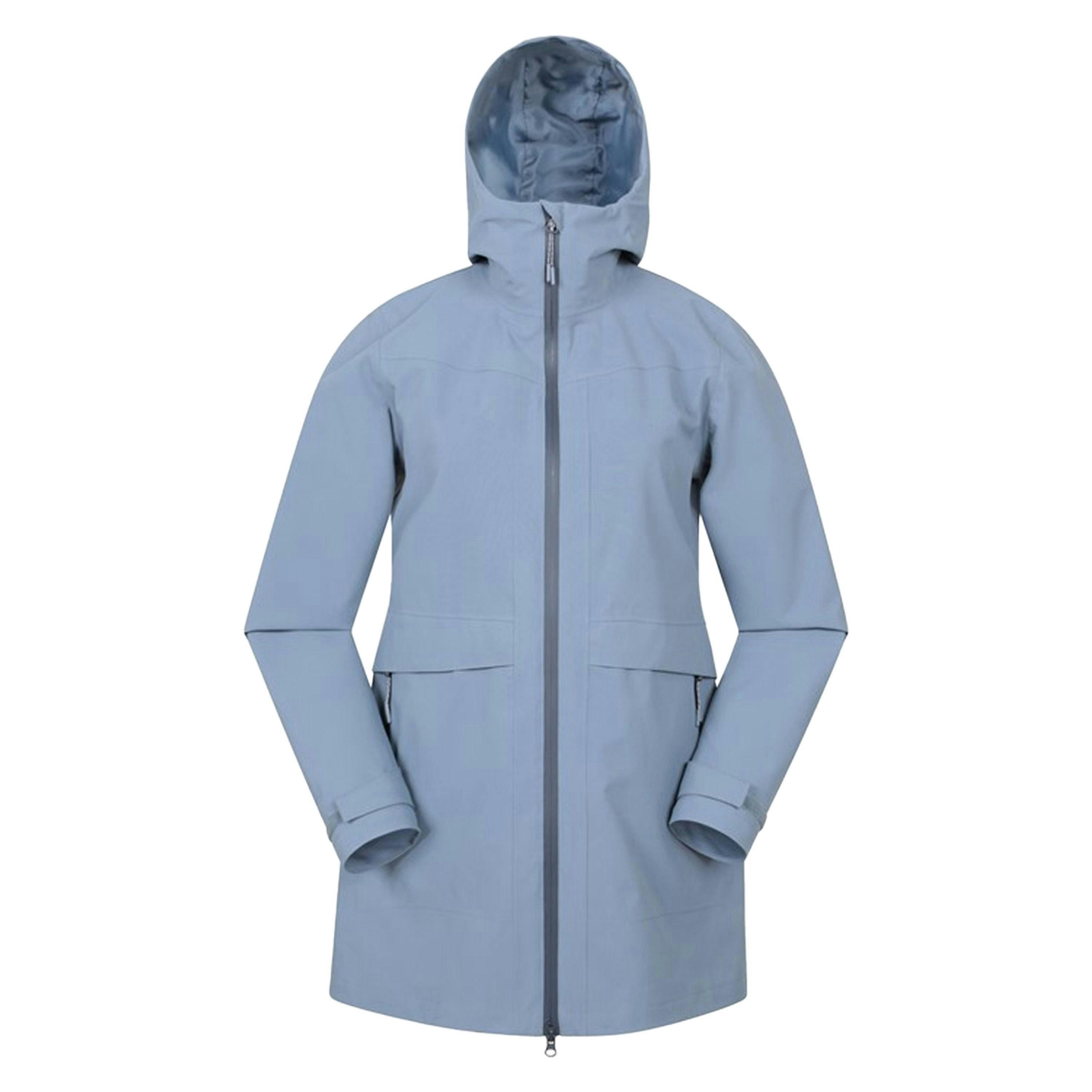 Mountain Warehouse Womens/Ladies April Longline Waterproof Jacket , view 1 of 4
