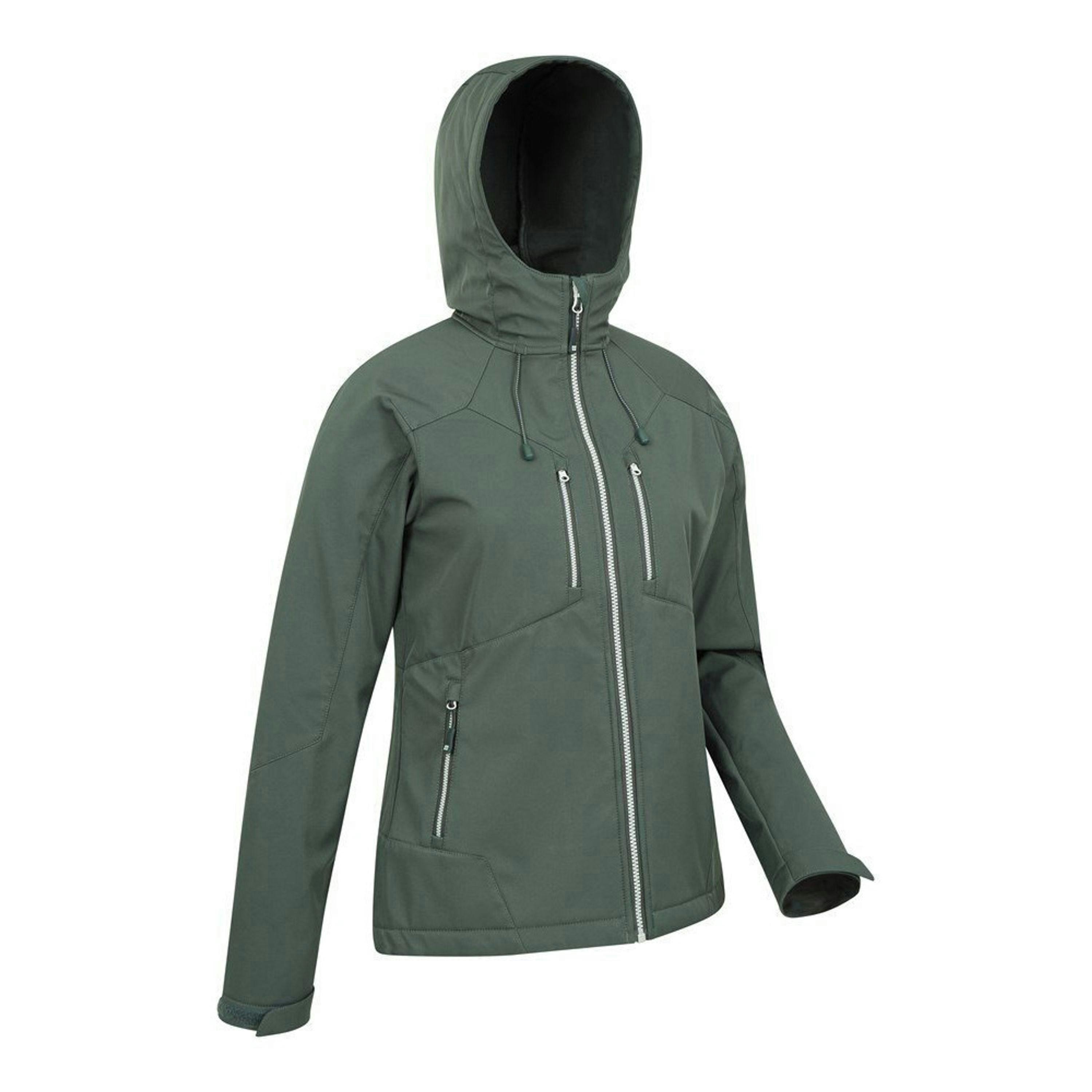 Mountain Warehouse Womens/Ladies Helsinki Recycled Soft Shell Jacket , view 4 of 6