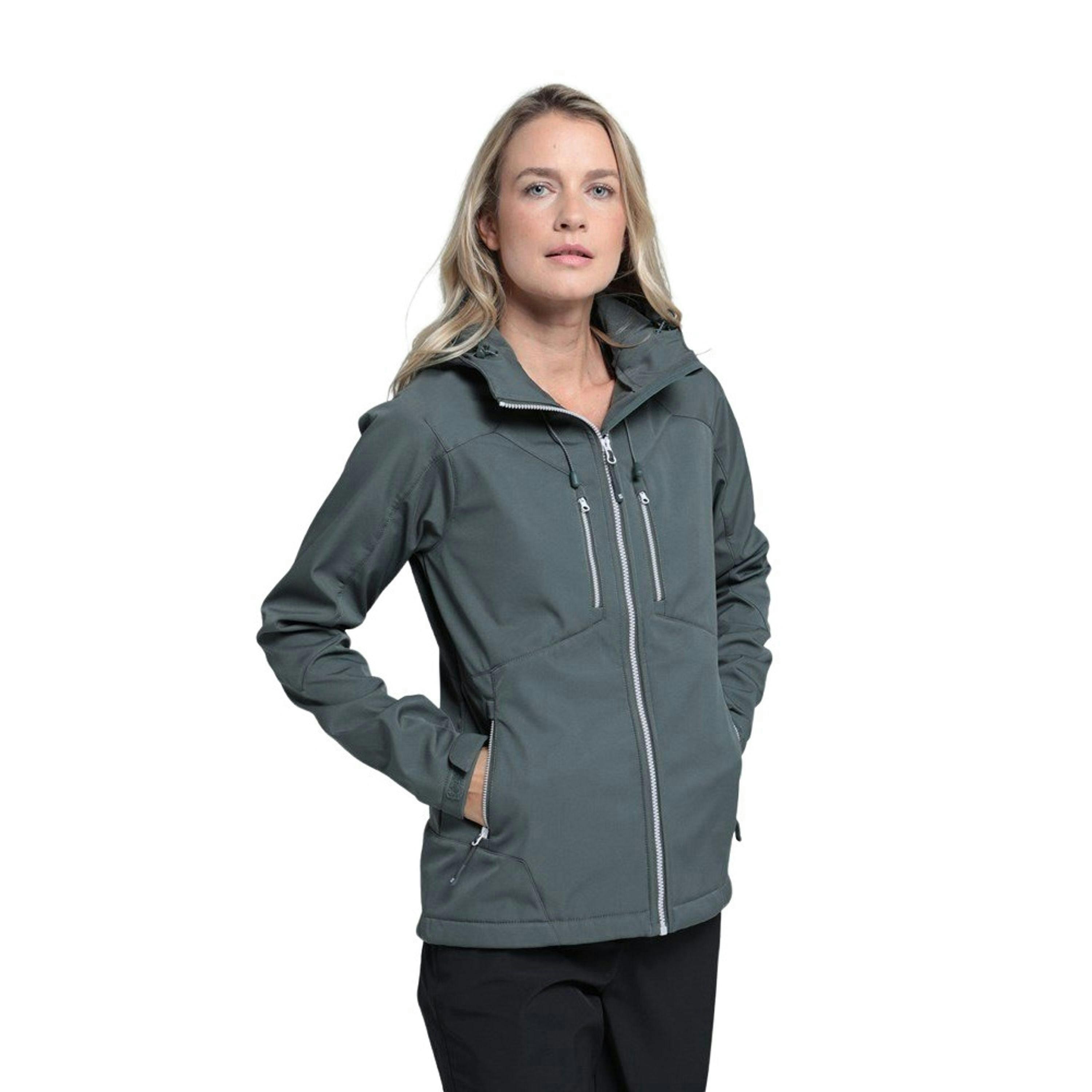 Mountain Warehouse Womens/Ladies Helsinki Recycled Soft Shell Jacket , view 6 of 6