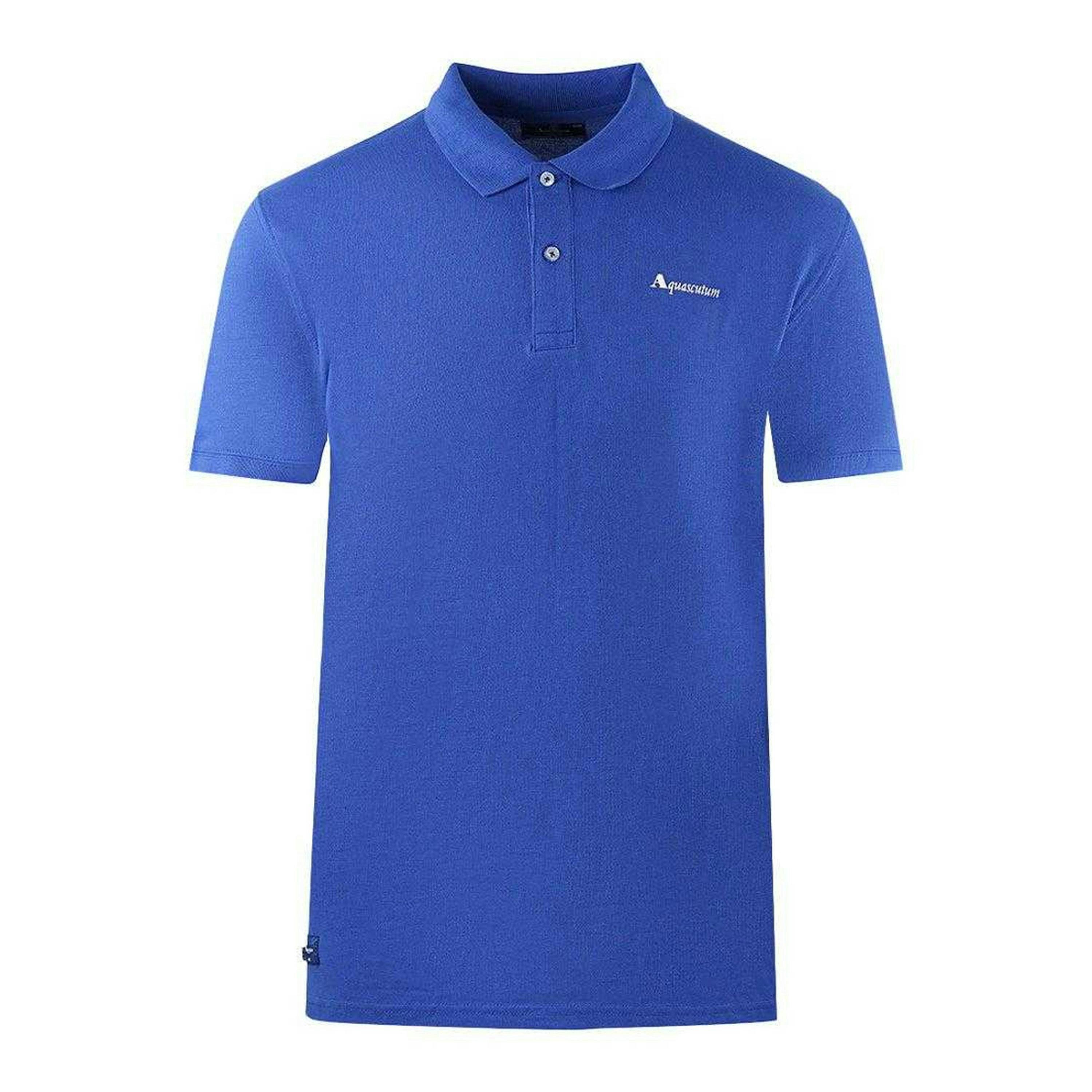 Aquascutum Unisex Adult Plain Logo Polo Shirt , view 1 of 2