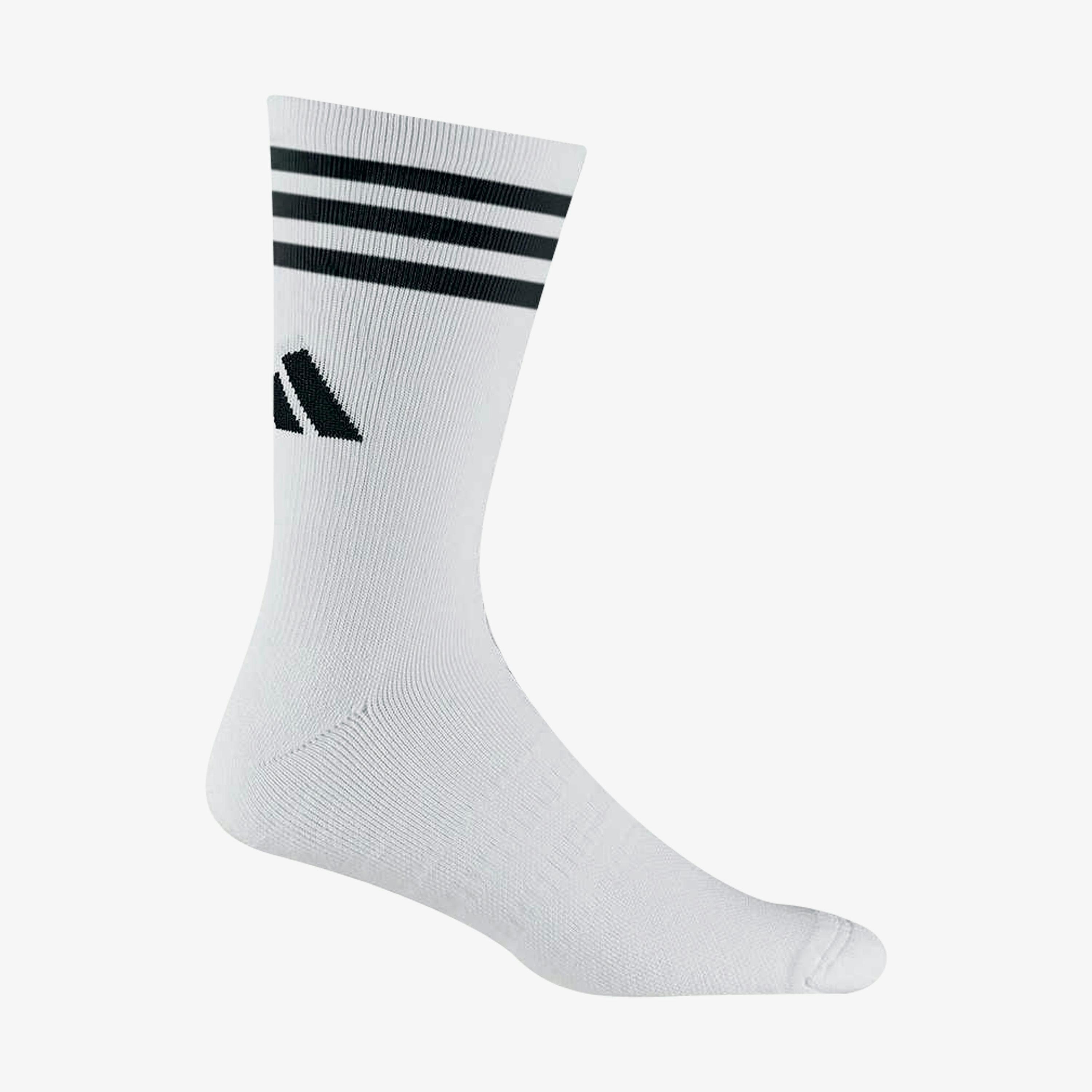 Adidas Mens Contrast Striped Crew Socks (Pack of 3) , view 1 of 1