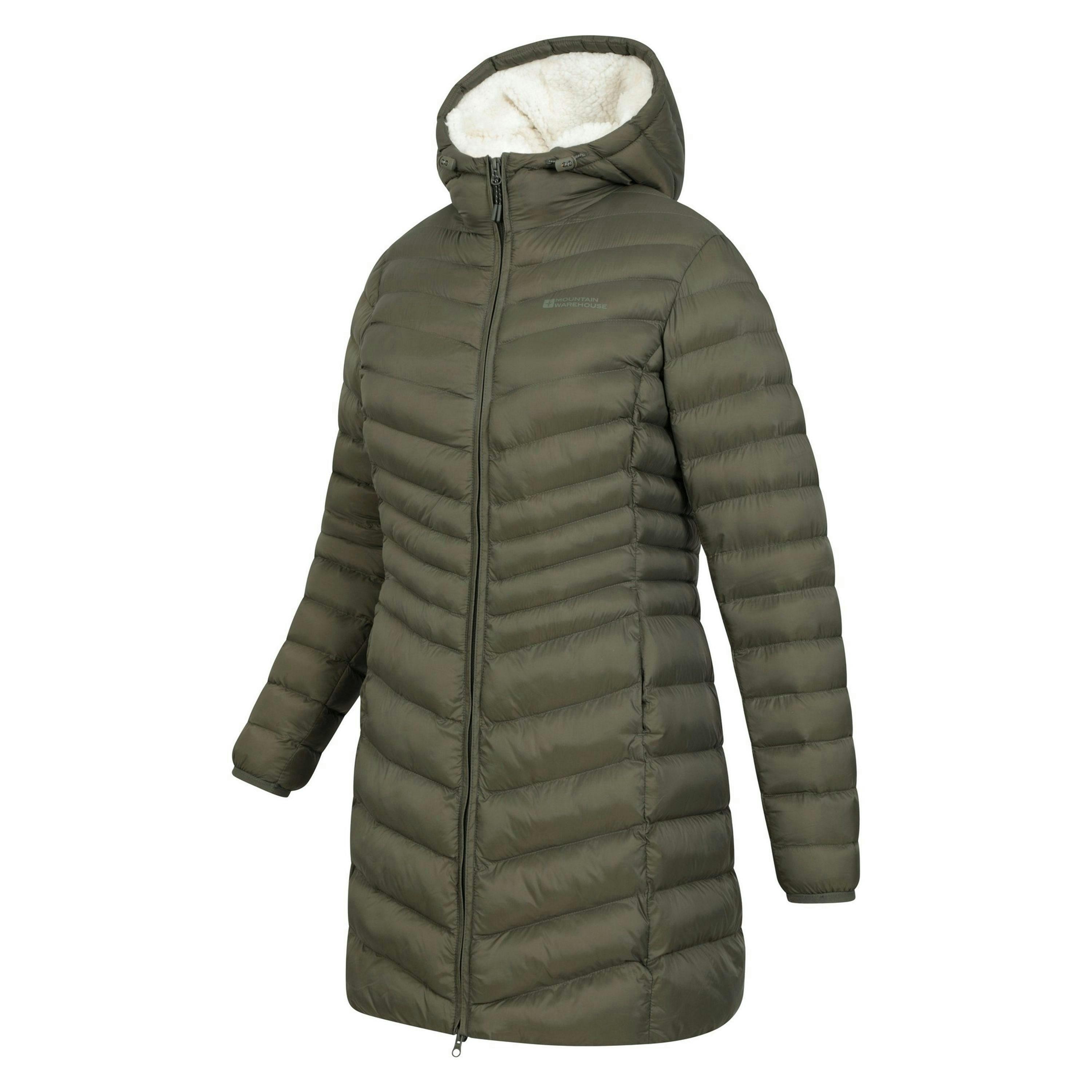 Mountain Warehouse Womens/Ladies Florence Faux Fur Lined Padded Jacket , view 4 of 5