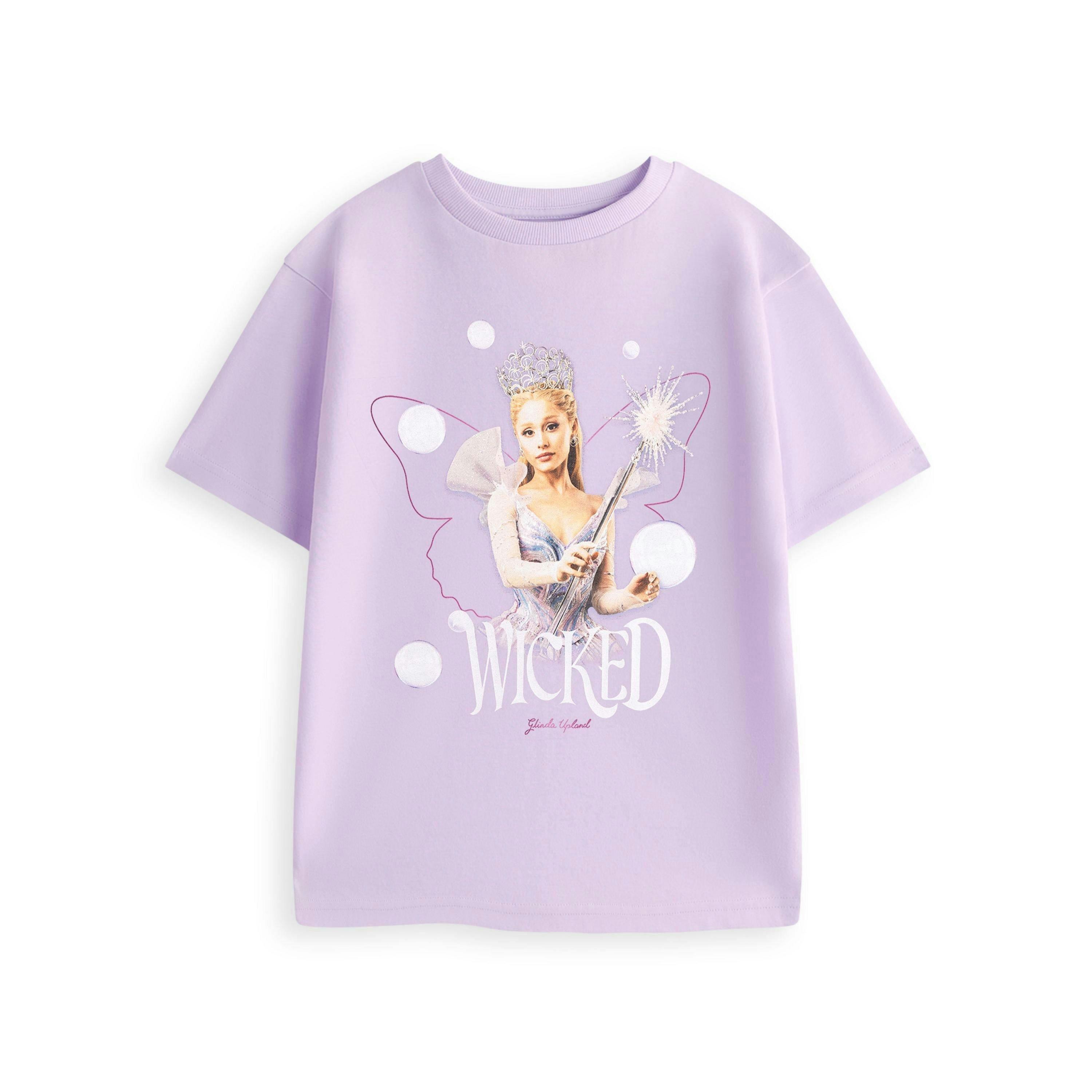 Wicked Girls Purple Butterfly Short Sleeved T-Shirt by Vanilla Underground , view 1 of 1