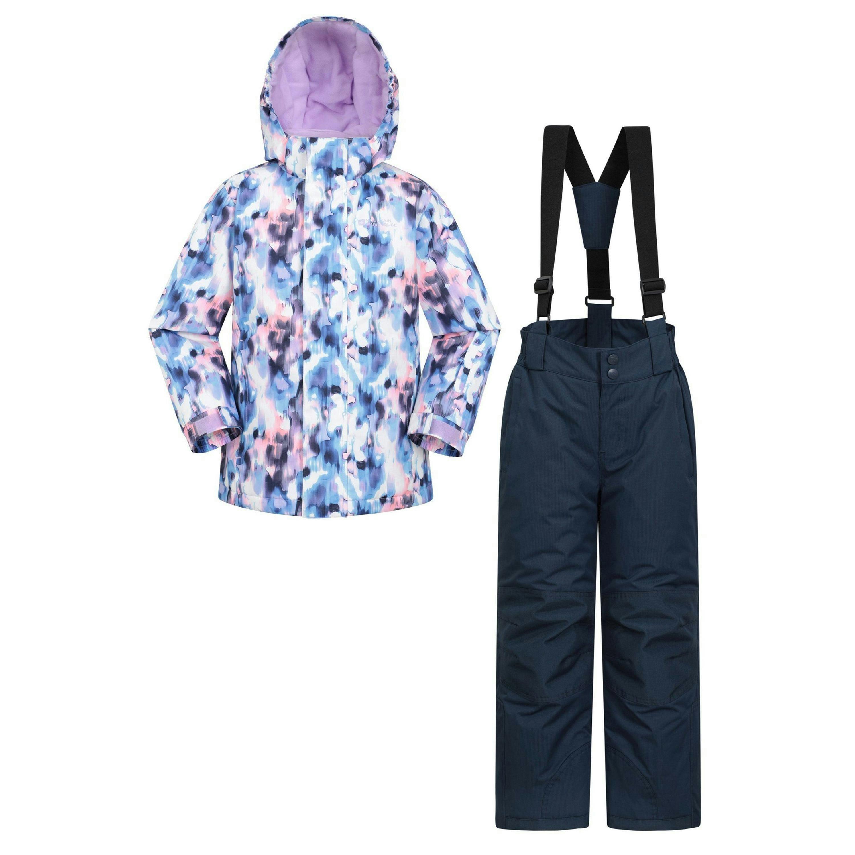 Mountain Warehouse Childrens/Kids Patterned Ski Jacket & Trousers , view 1 of 5