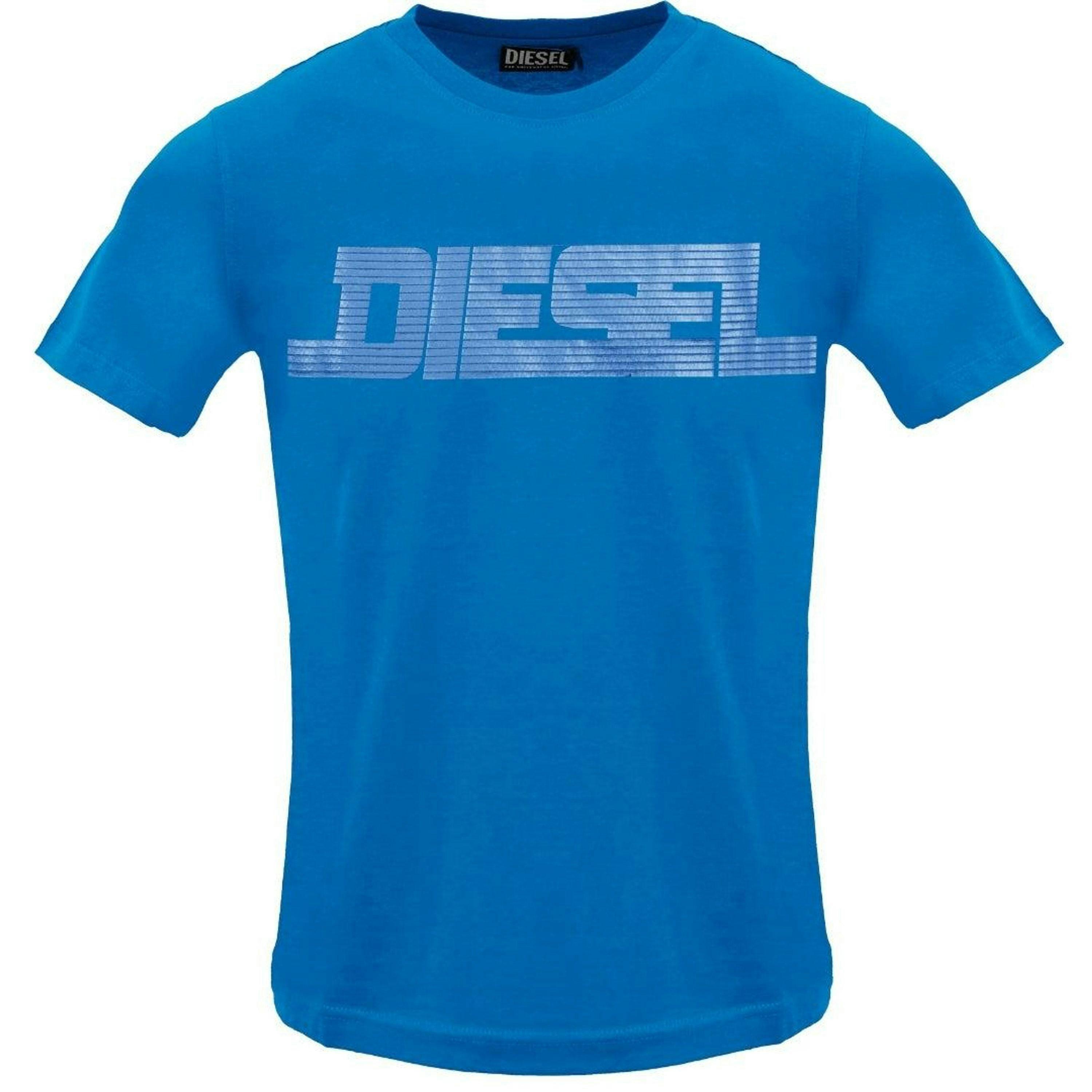 Diesel Mens Monotone Logo T-Shirt , view 1 of 2