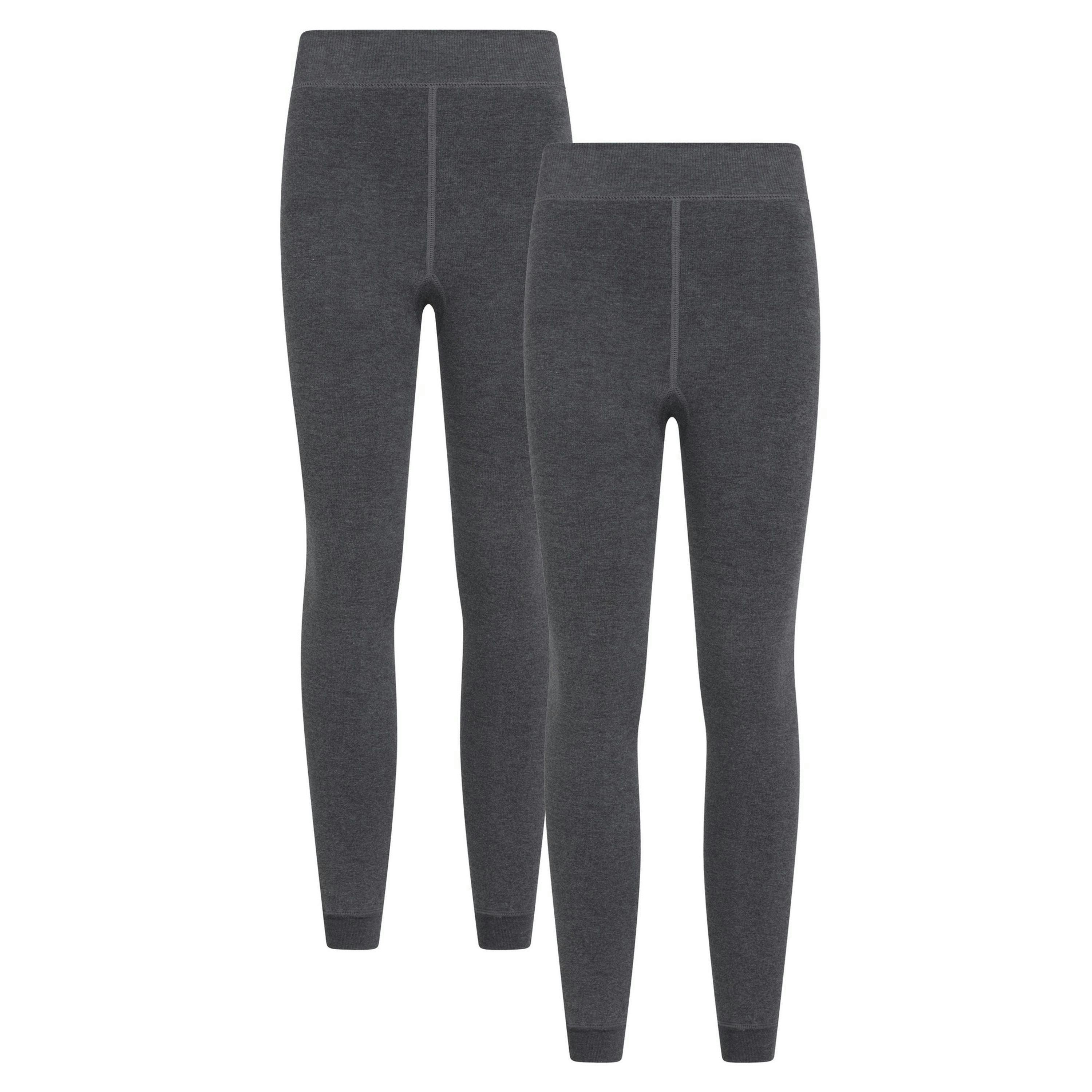 Mountain Warehouse Womens/Ladies Fleece Lined Thermal Leggings (Pack of 2) , view 1 of 5