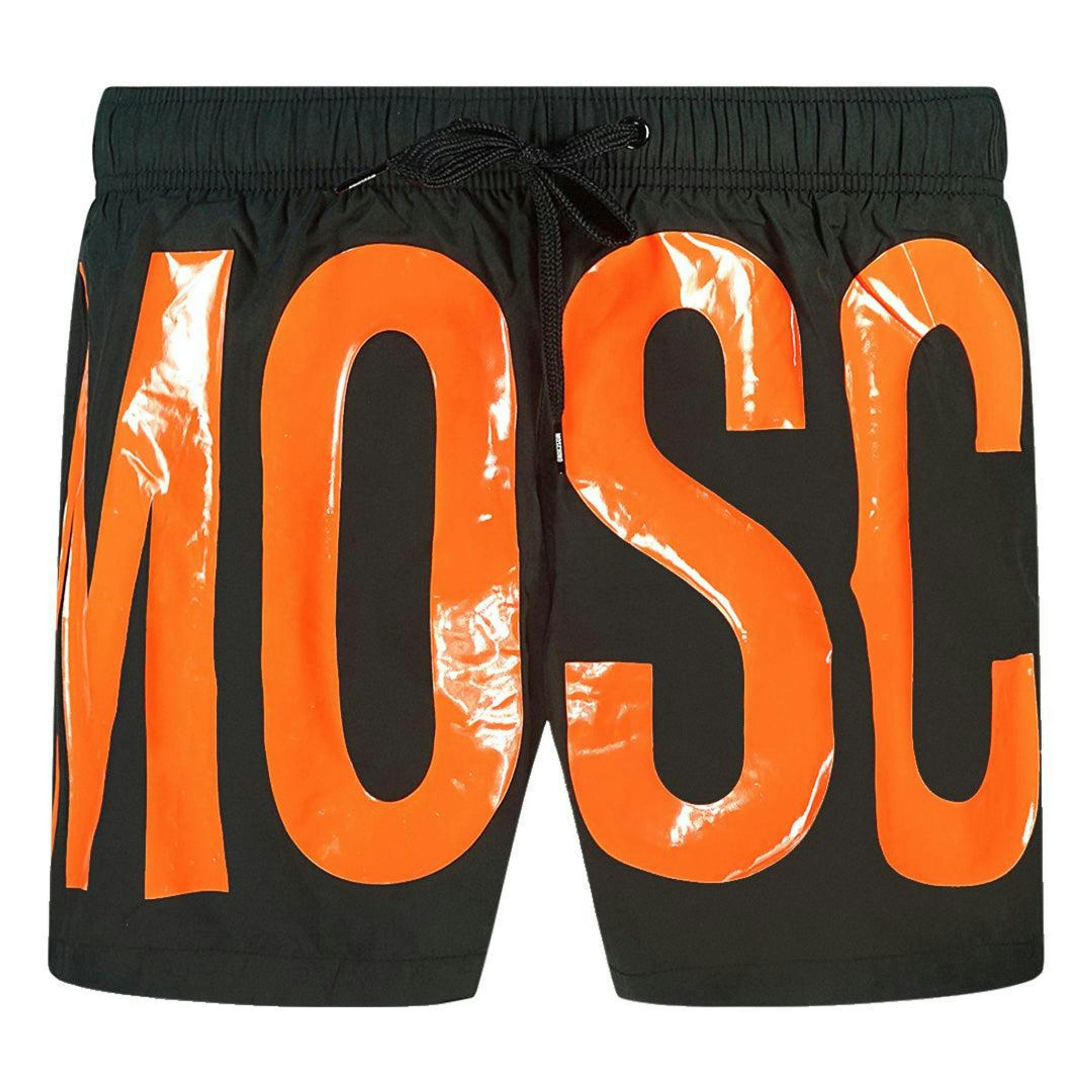 Moschino Mens Logo Swim Shorts , view 1 of 2