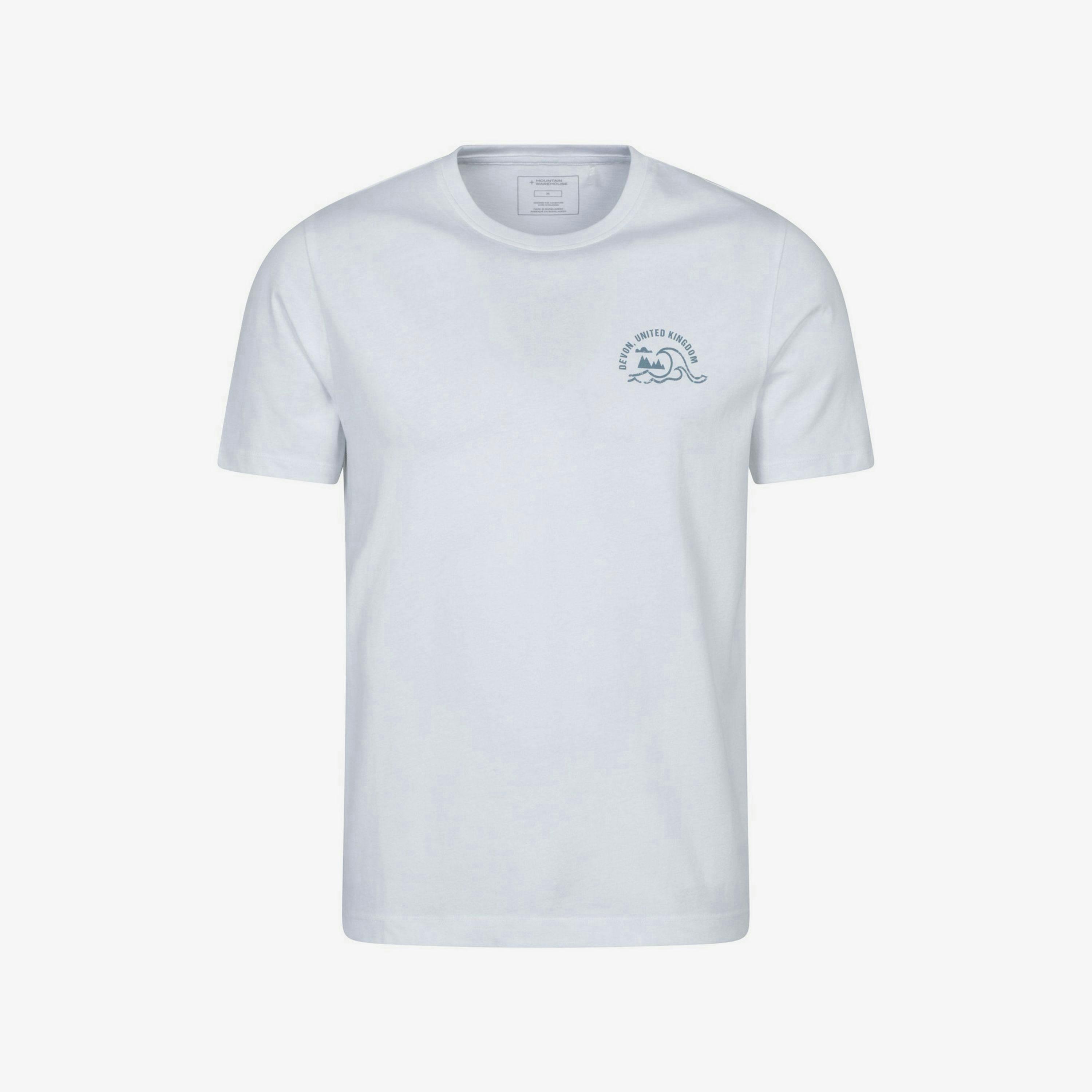 Mountain Warehouse Mens Devon Graphic Short-Sleeved T-Shirt , view 1 of 1