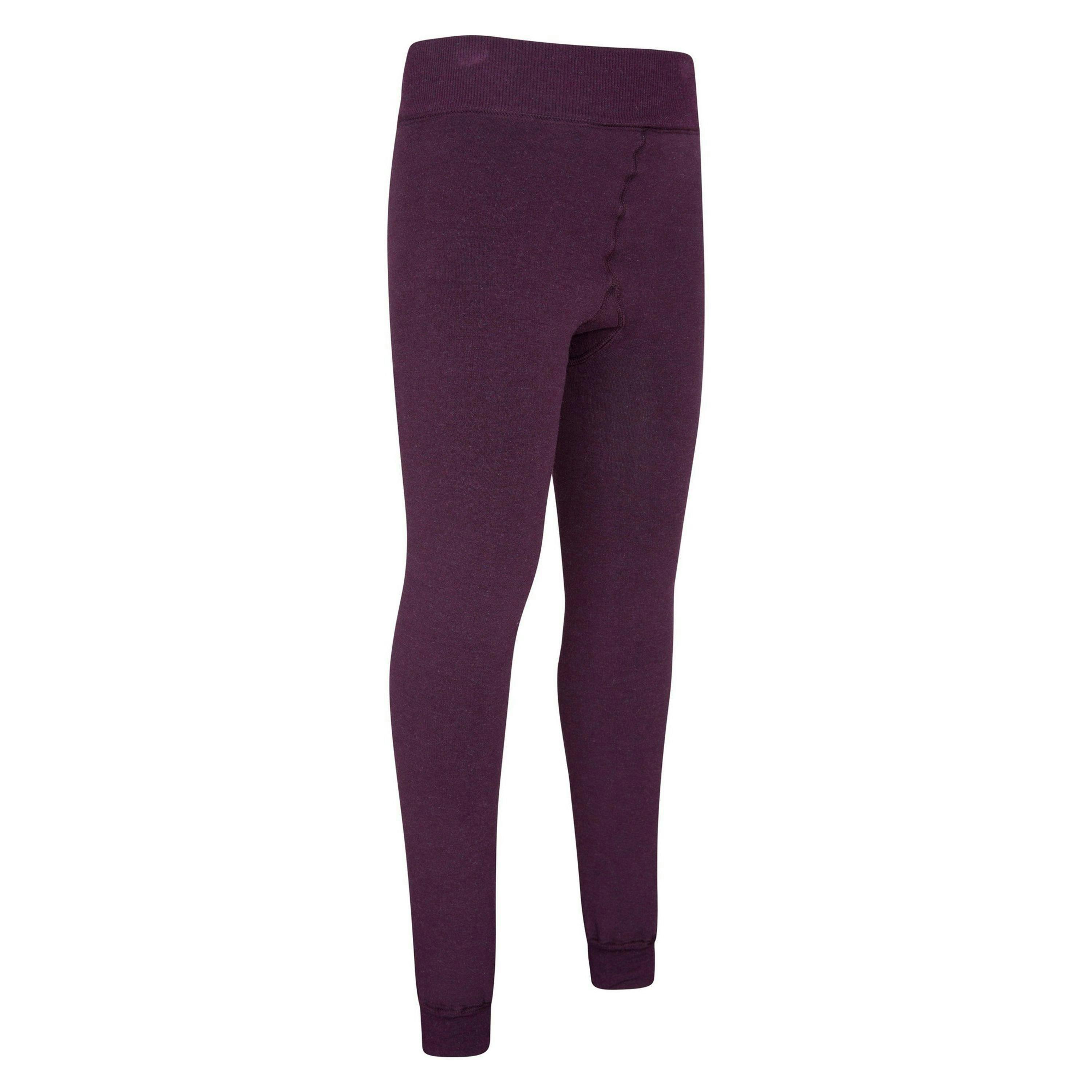 Mountain Warehouse Childrens/Kids Fluffy Fleece Lined Leggings , view 3 of 4