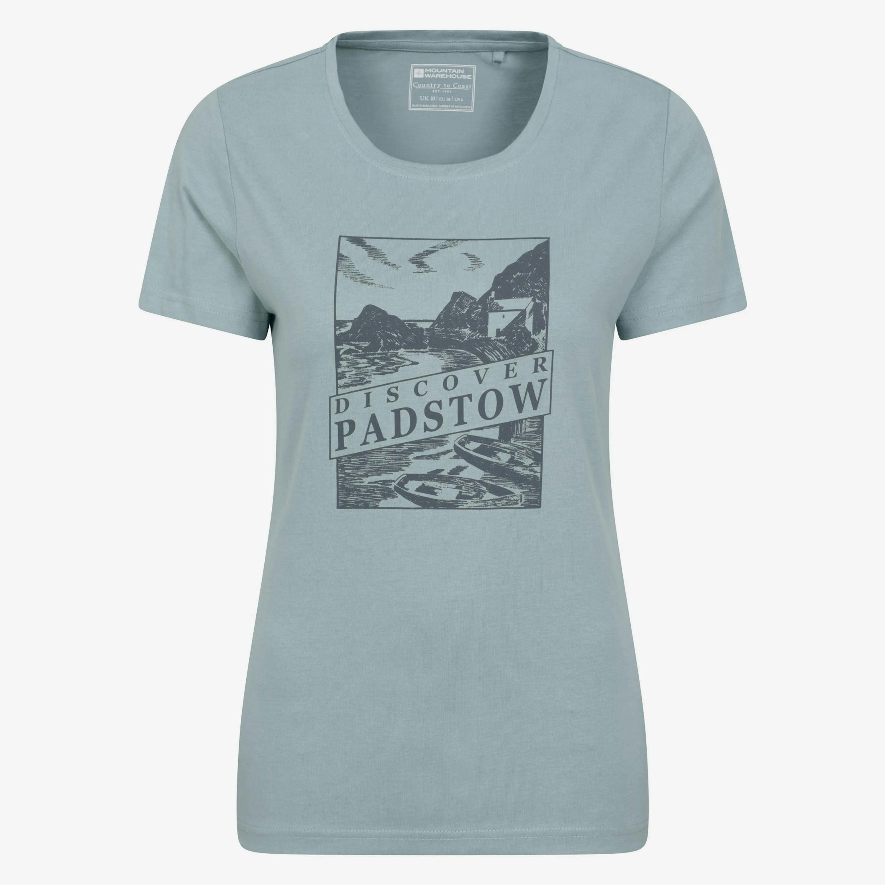 Mountain Warehouse Womens/Ladies Discover Padstow Printed T-Shirt , view 1 of 1