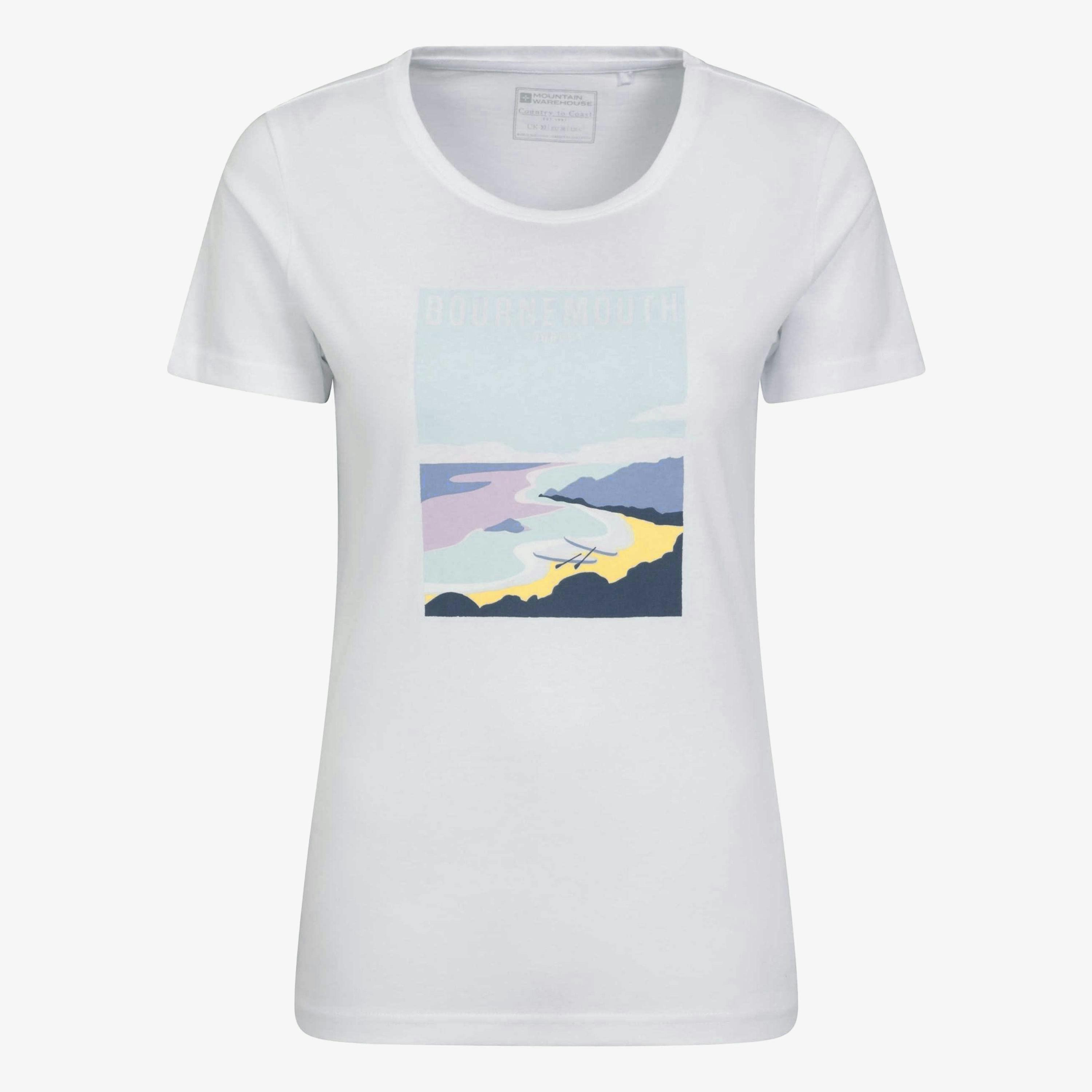 Mountain Warehouse Womens/Ladies Bournemouth Scenery T-Shirt , view 1 of 1