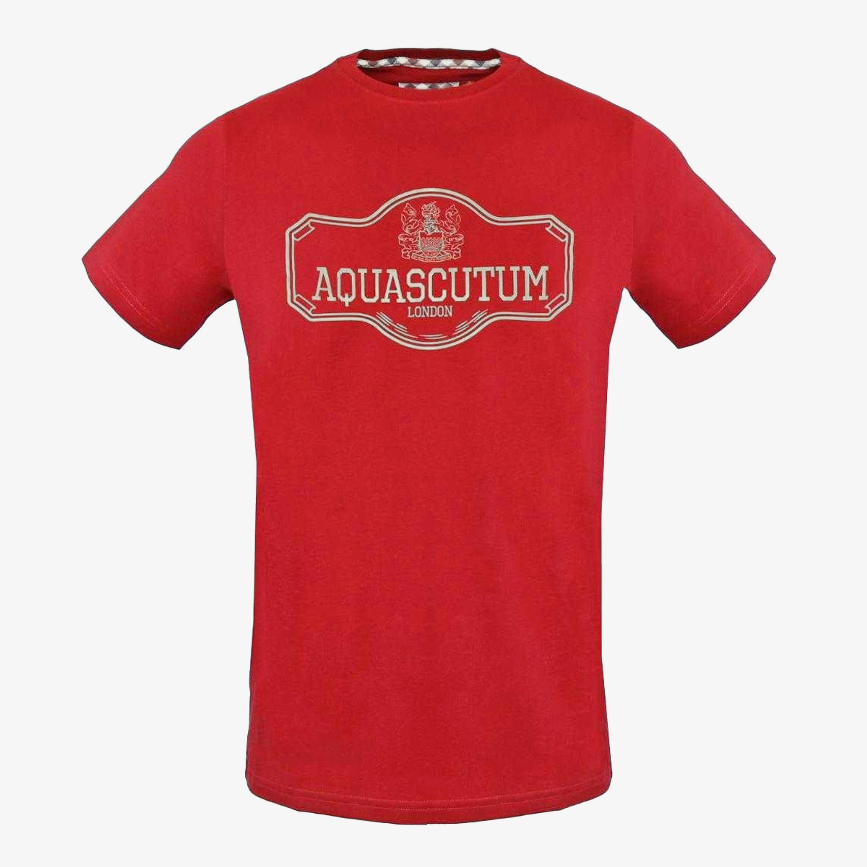Aquascutum Mens Signpost Logo T-Shirt , view 1 of 1