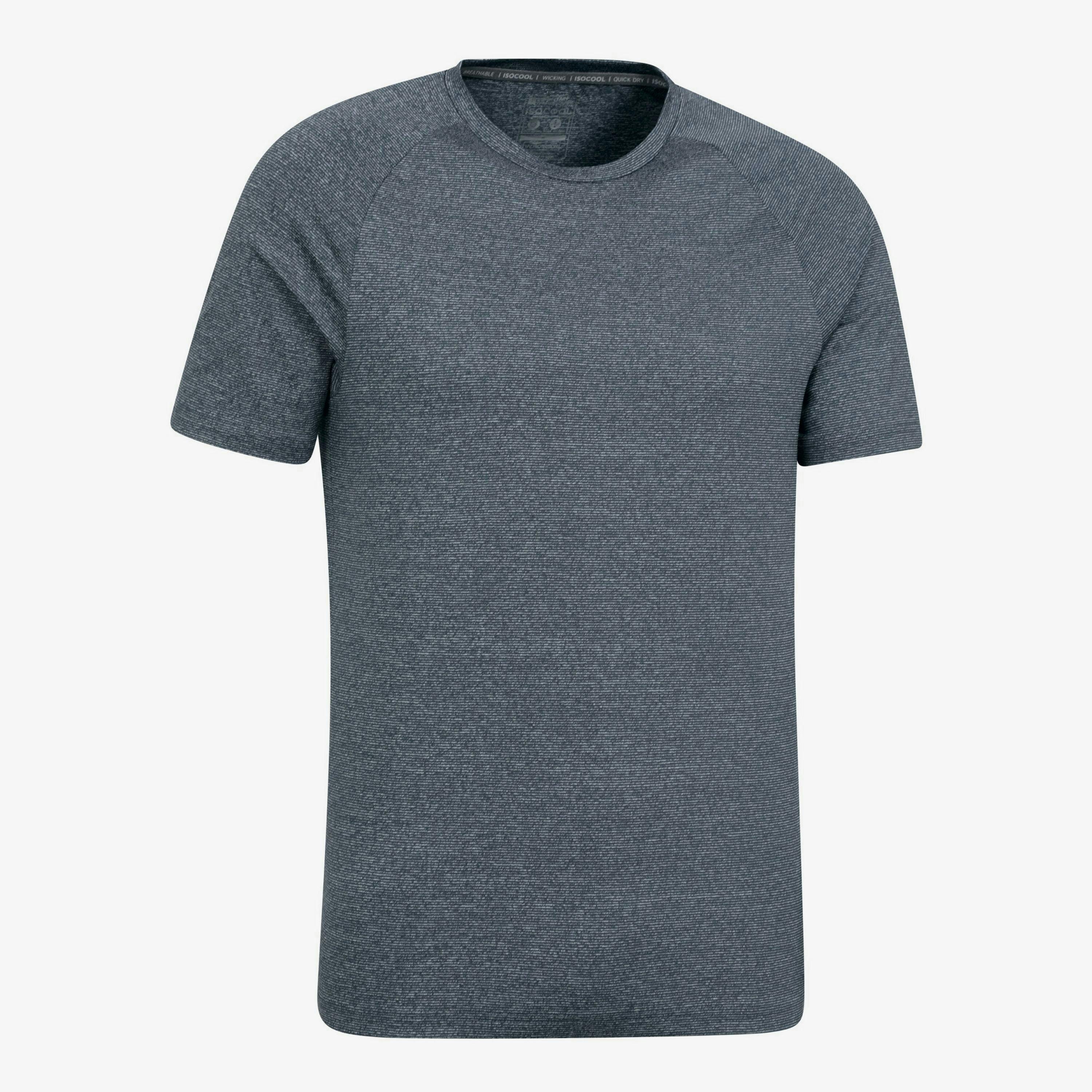 Mountain Warehouse Mens Agra Striped IsoCool T-Shirt , view 1 of 4