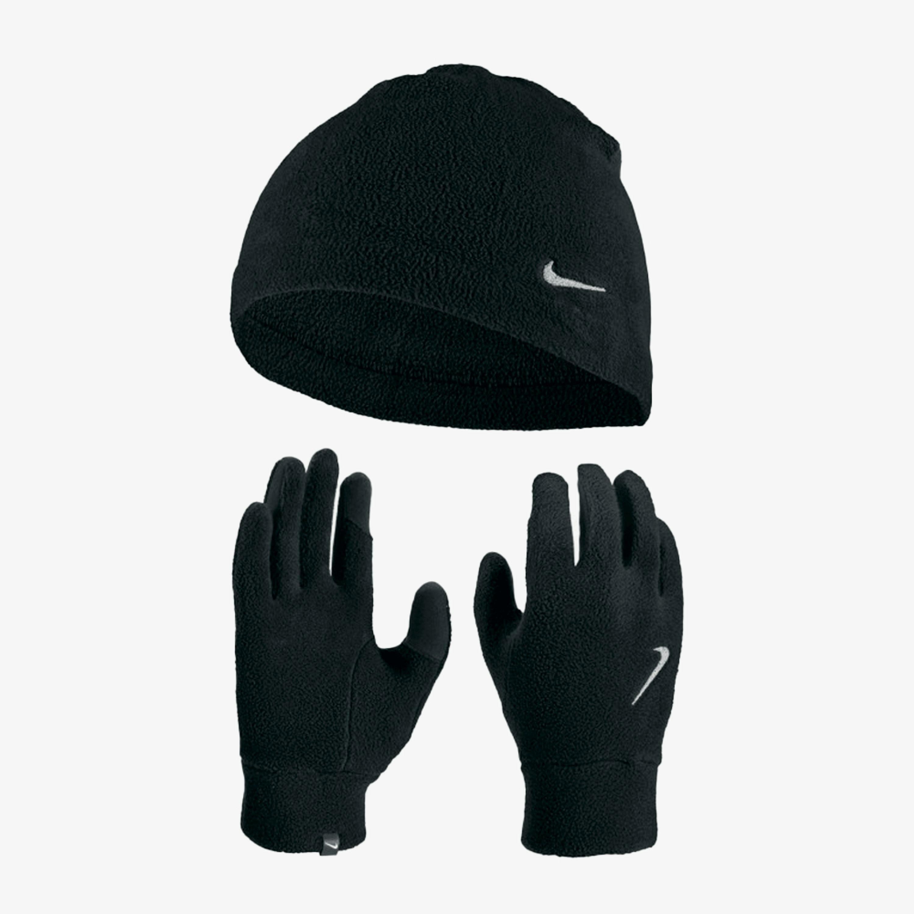 Nike Womens/Ladies Fleece Beanie & Gloves Set , view 1 of 1