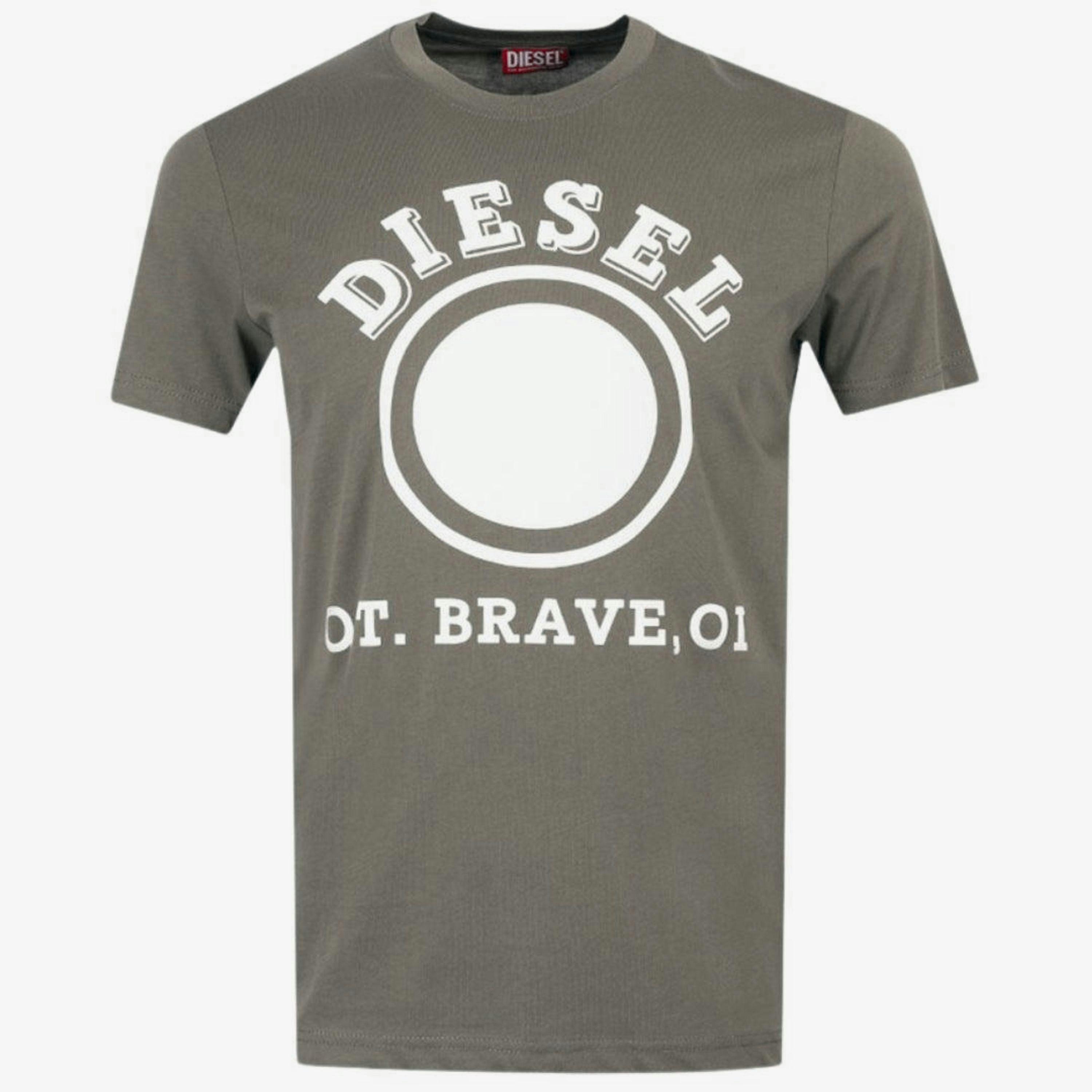 Diesel Mens 1976 Varsity Logo T-Shirt , view 1 of 1