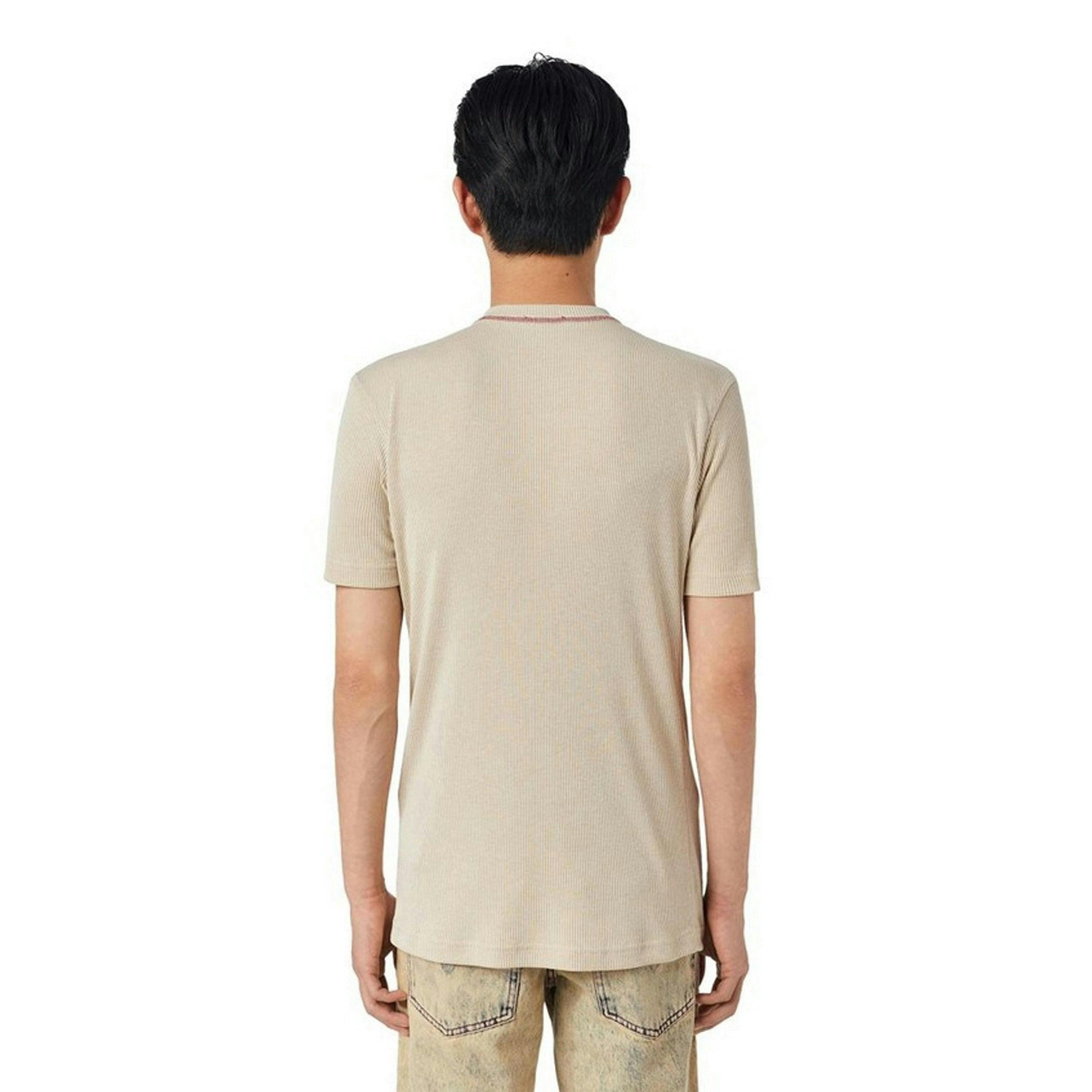 Diesel Unisex Adult DSL78 Logo Ribbed T-Shirt , view 2 of 3