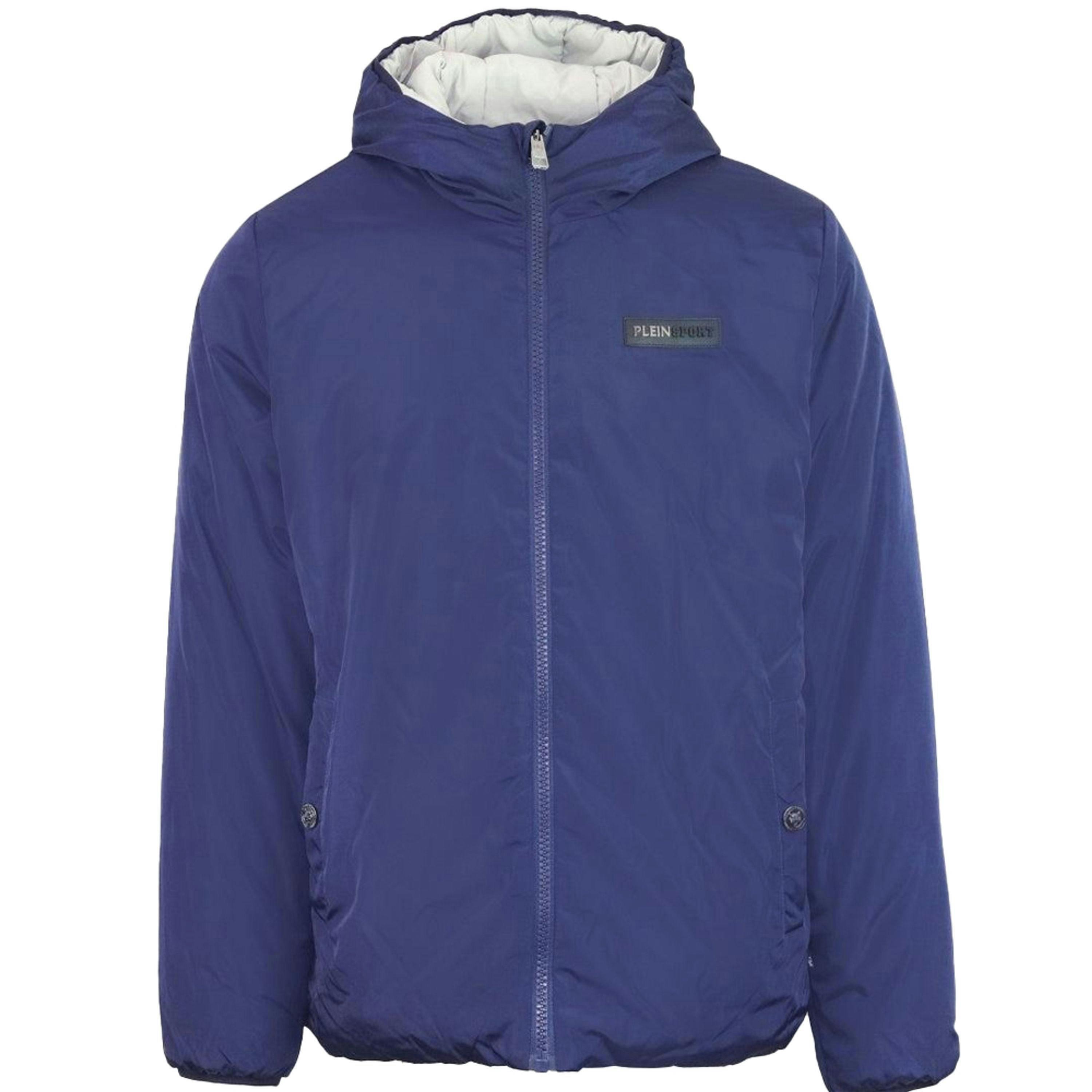 Plein Sport Unisex Adult Patch Reversible Padded Jacket , view 1 of 4