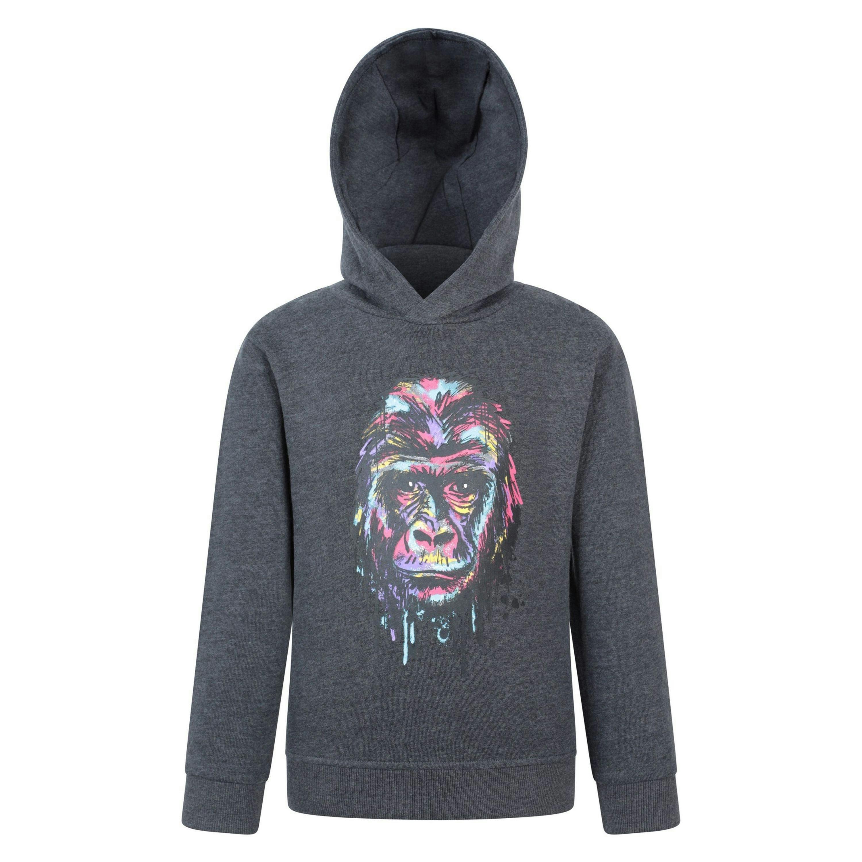Mountain Warehouse Childrens/Kids Graffiti Gorilla Hoodie , view 1 of 4