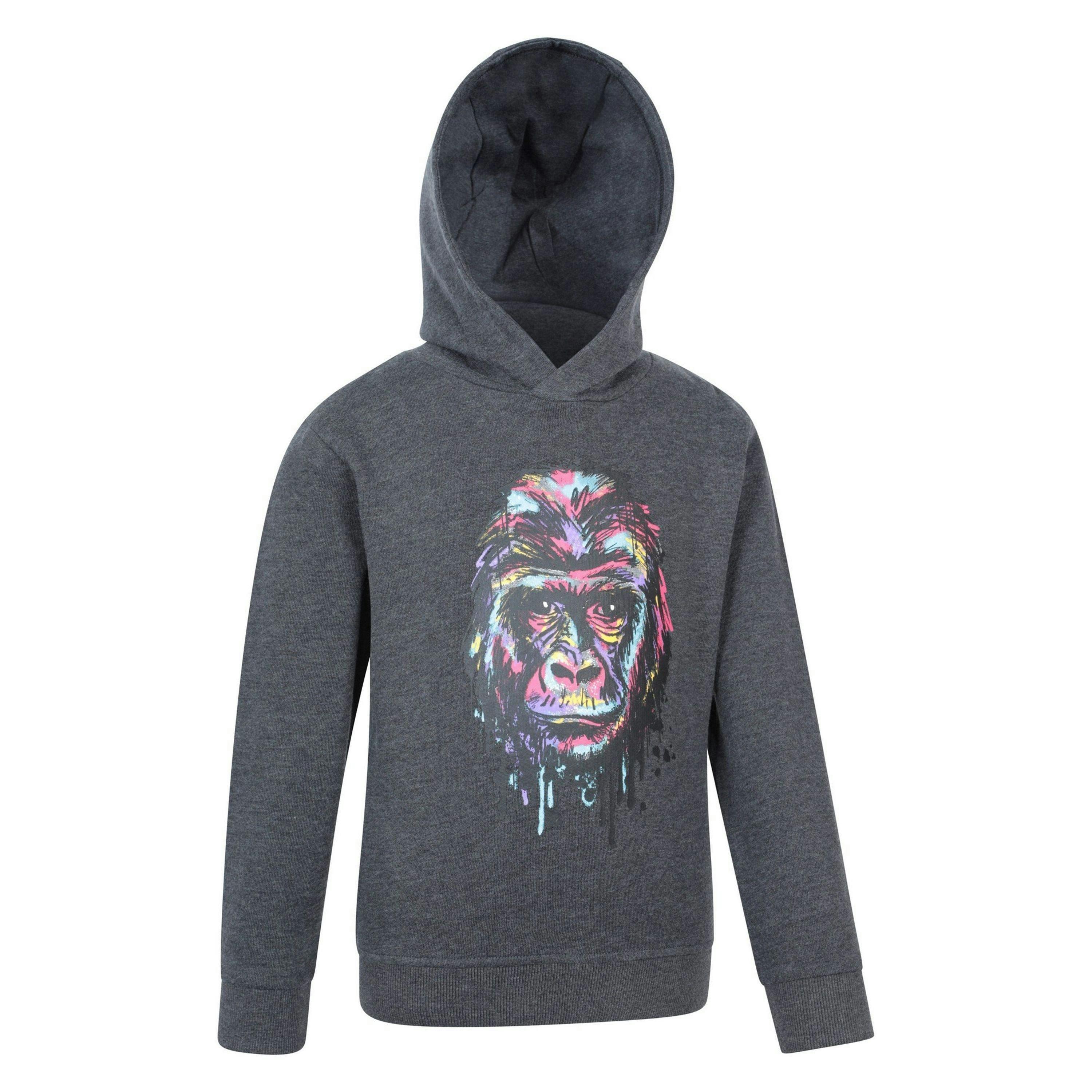 Mountain Warehouse Childrens/Kids Graffiti Gorilla Hoodie , view 3 of 4