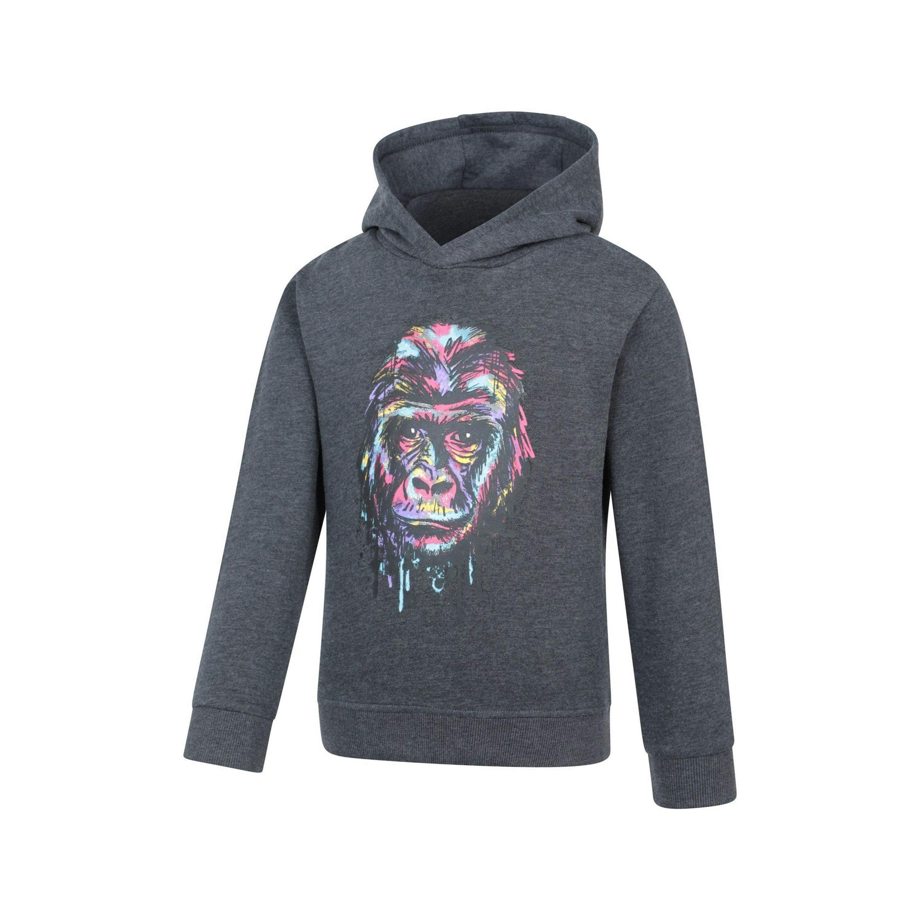 Mountain Warehouse Childrens/Kids Graffiti Gorilla Hoodie , view 4 of 4