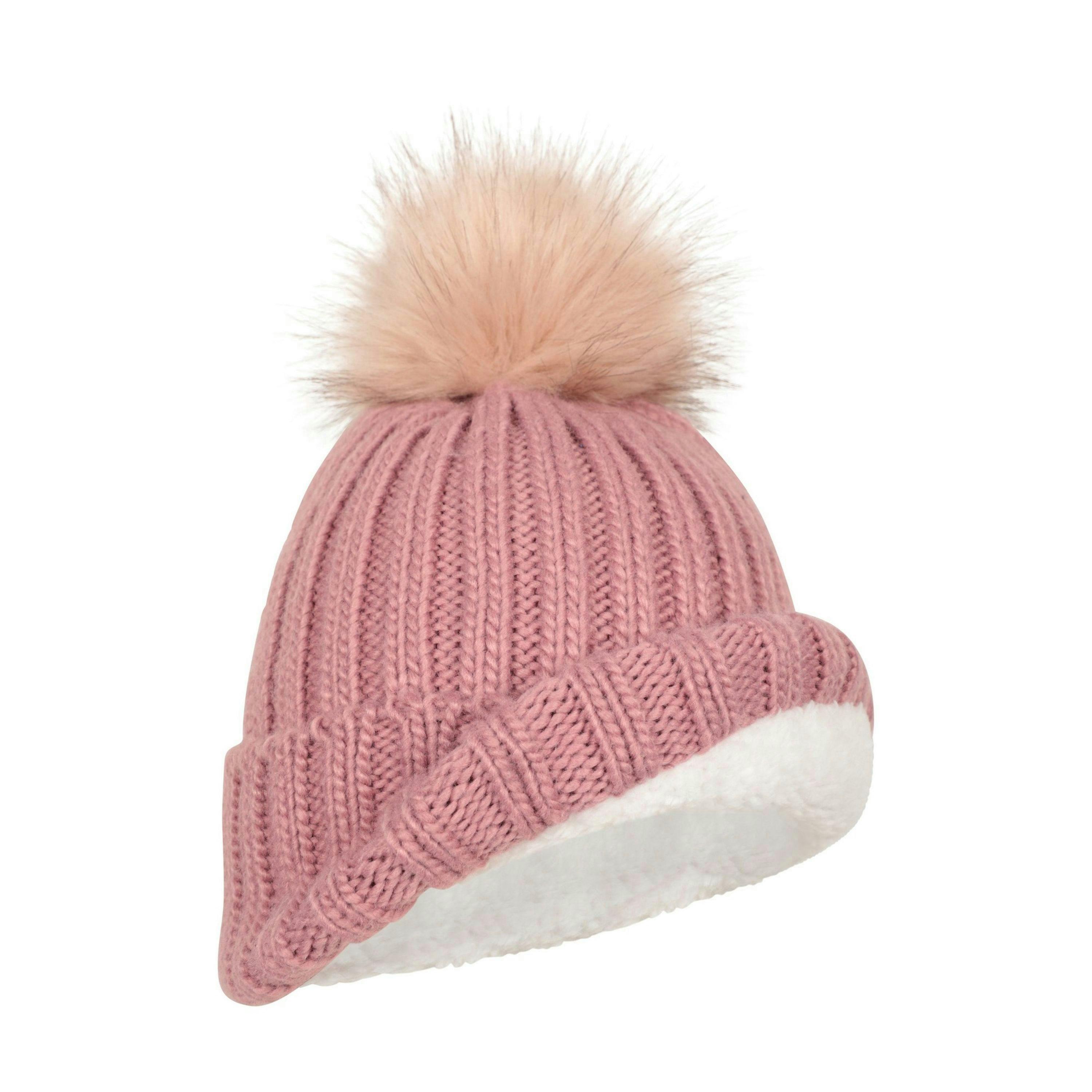 Mountain Warehouse Womens/Ladies Geneva Borg Lined Beanie , view 6 of 6