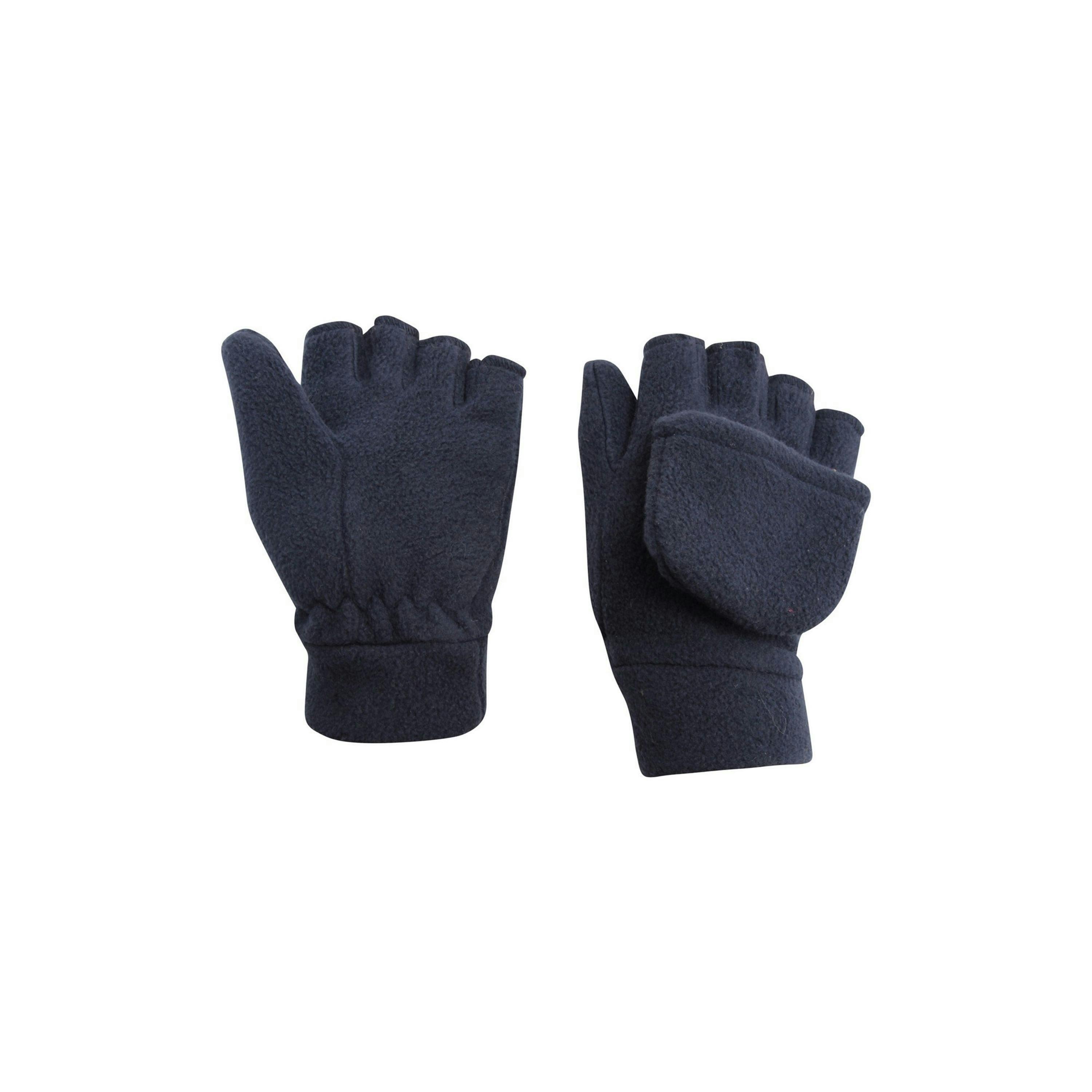 Mountain Warehouse Childrens/Kids Fingerless Fleece Mittens , view 3 of 4