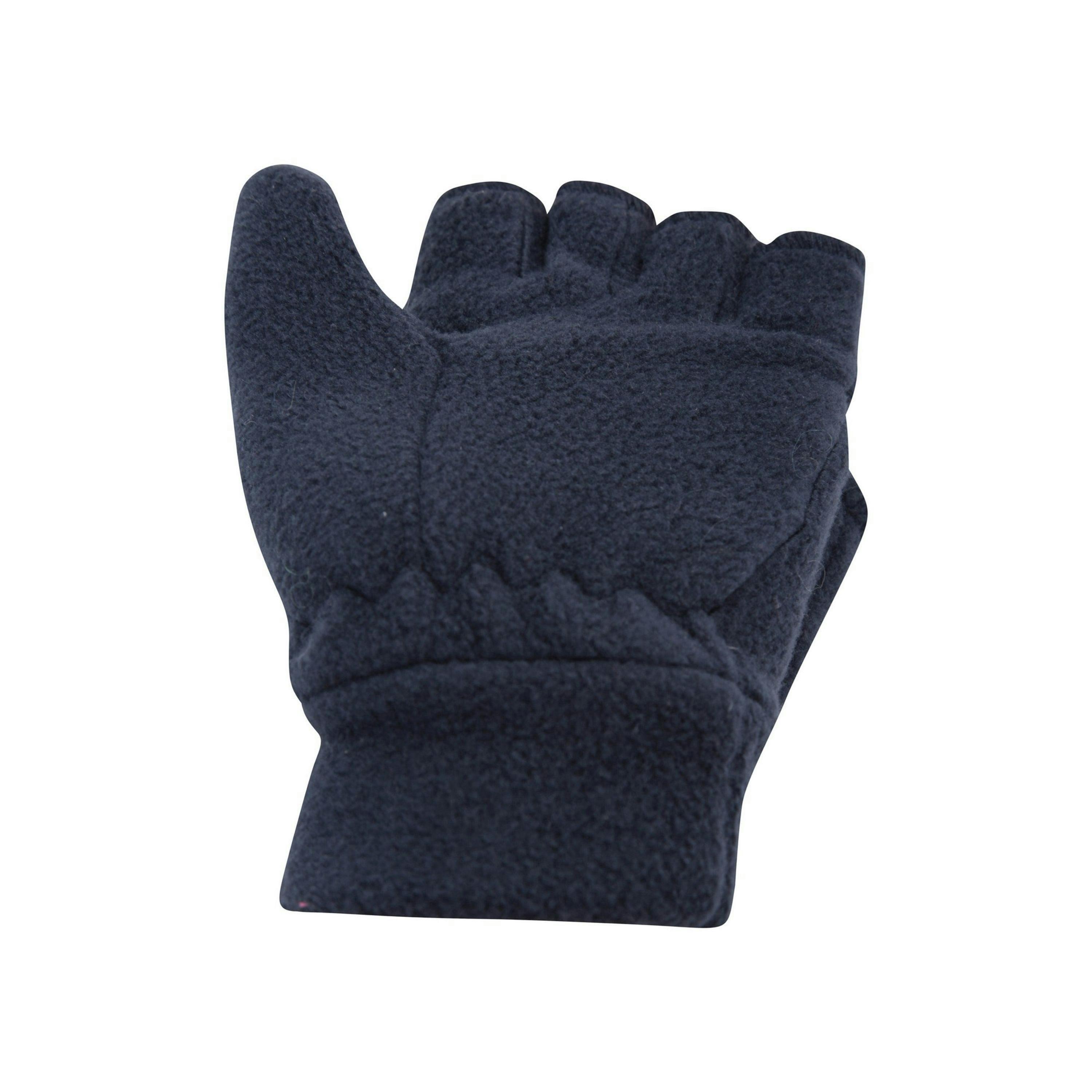 Mountain Warehouse Childrens/Kids Fingerless Fleece Mittens , view 4 of 4