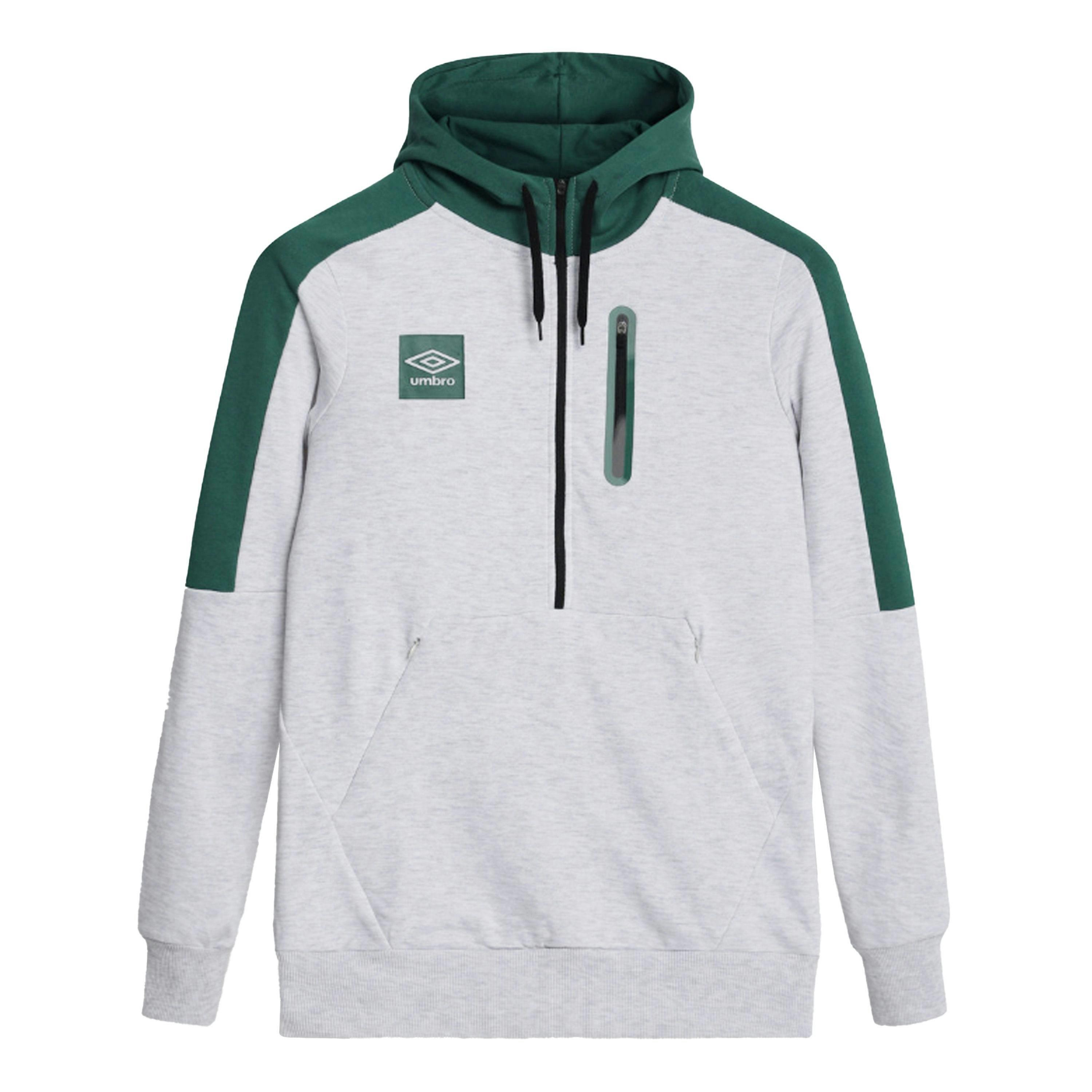 Umbro Mens Terrace Half Zip Hoodie , view 1 of 5