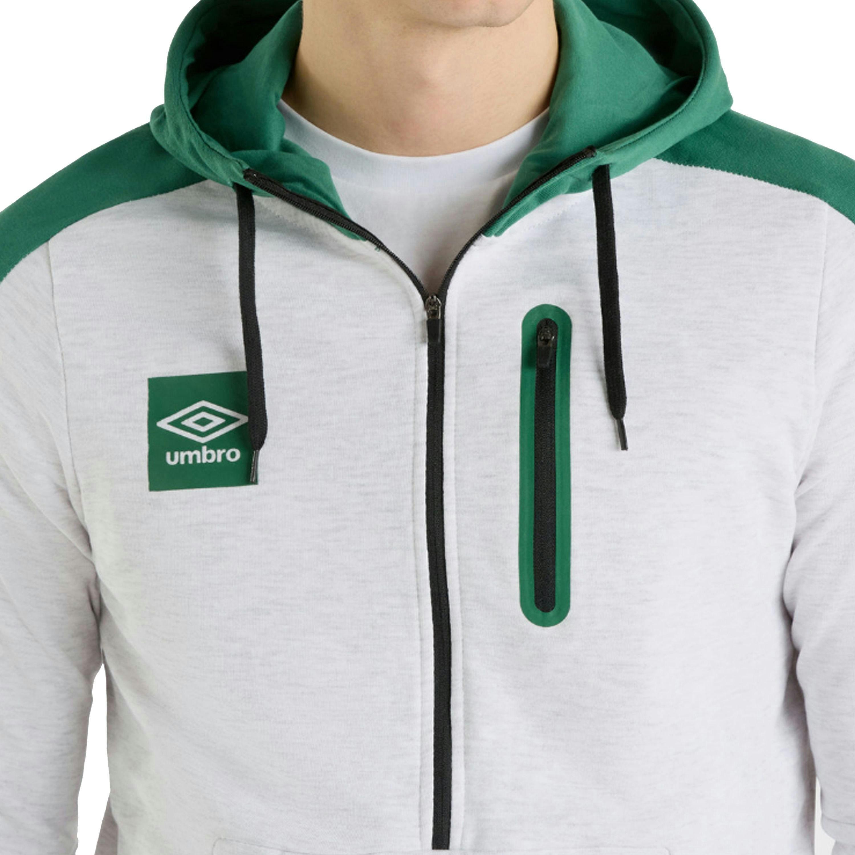 Umbro Mens Terrace Half Zip Hoodie , view 4 of 5