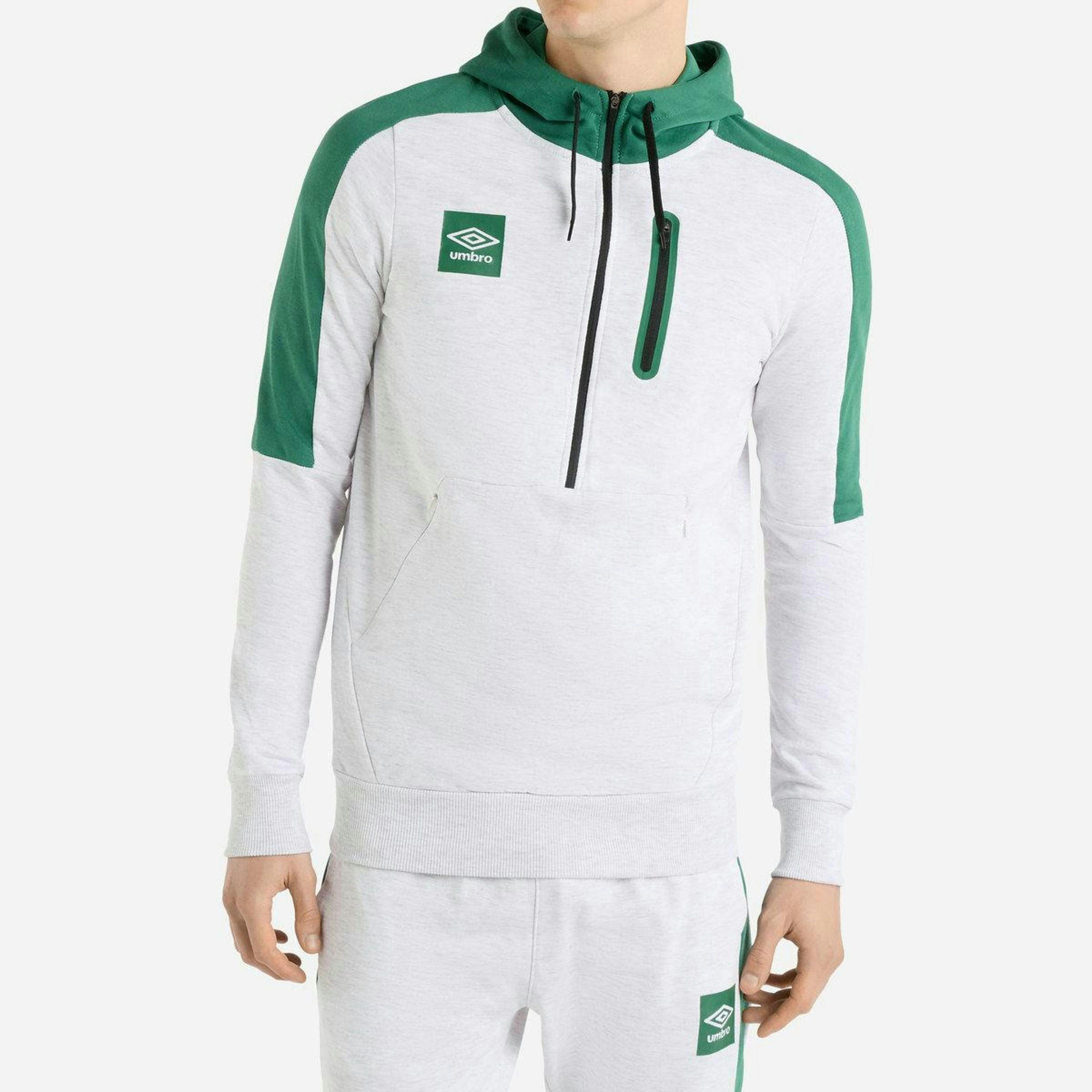 Umbro Mens Terrace Half Zip Hoodie , view 5 of 5