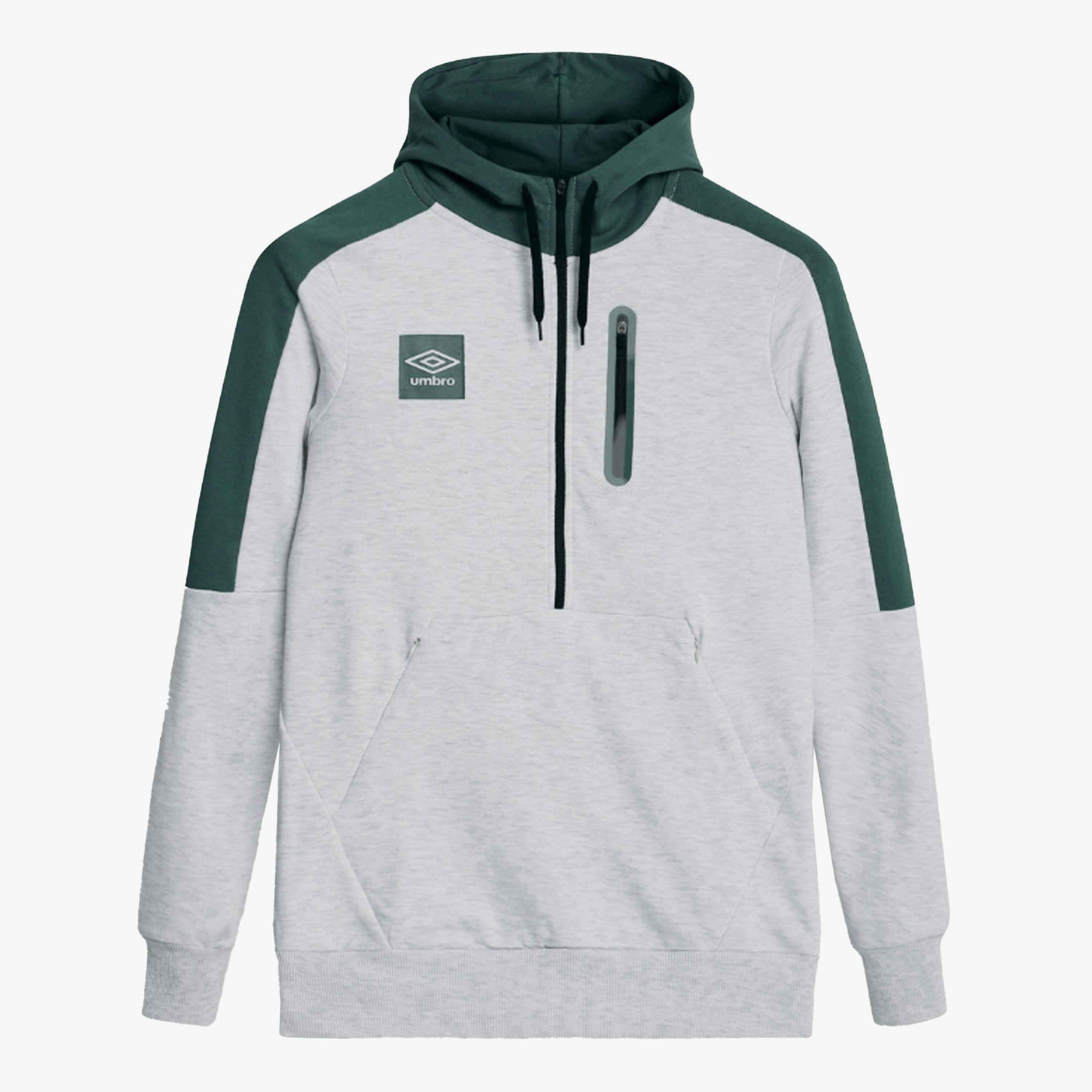 Umbro Mens Terrace Half Zip Hoodie , view 1 of 1