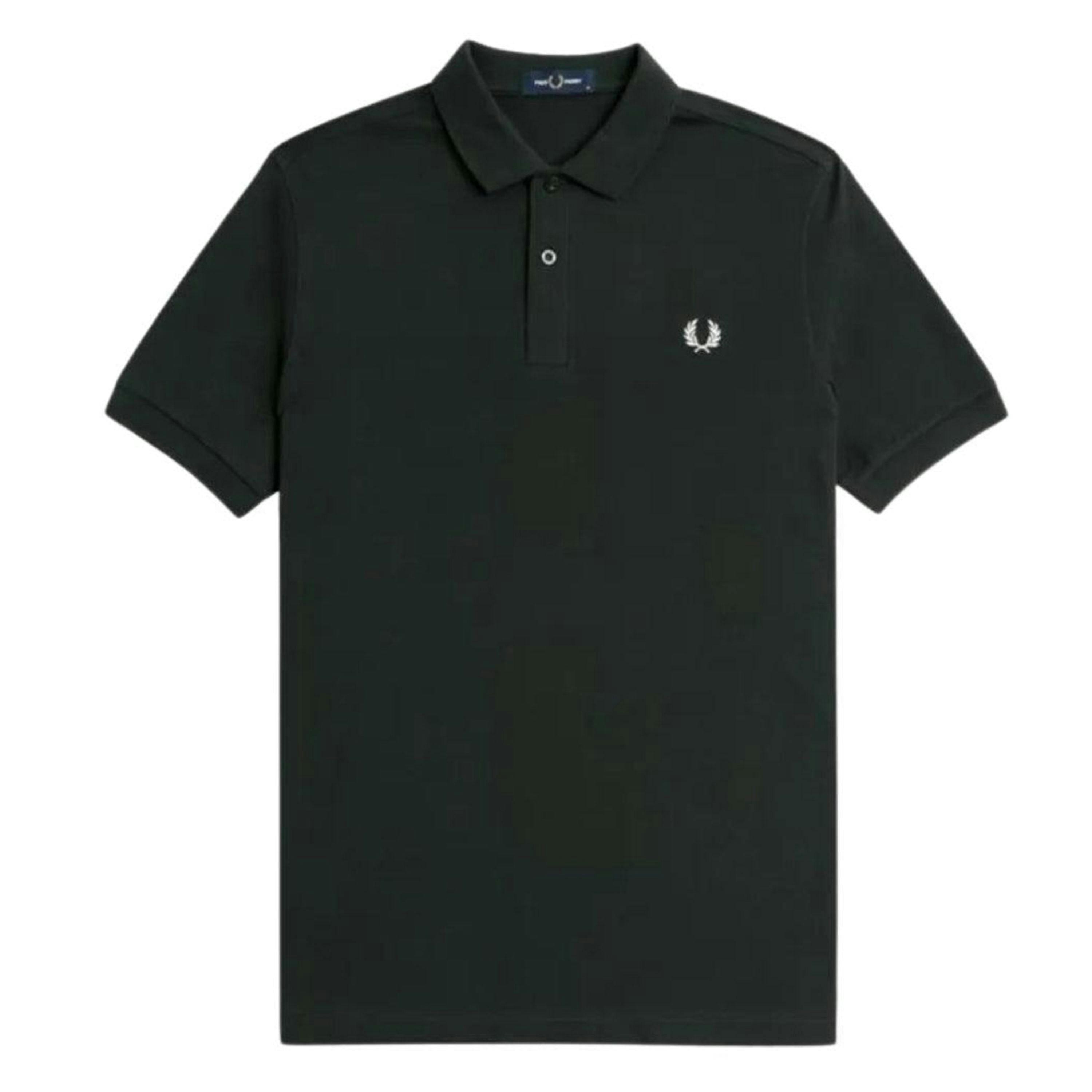 Fred Perry Mens Plain Short-Sleeved Polo Shirt , view 1 of 2