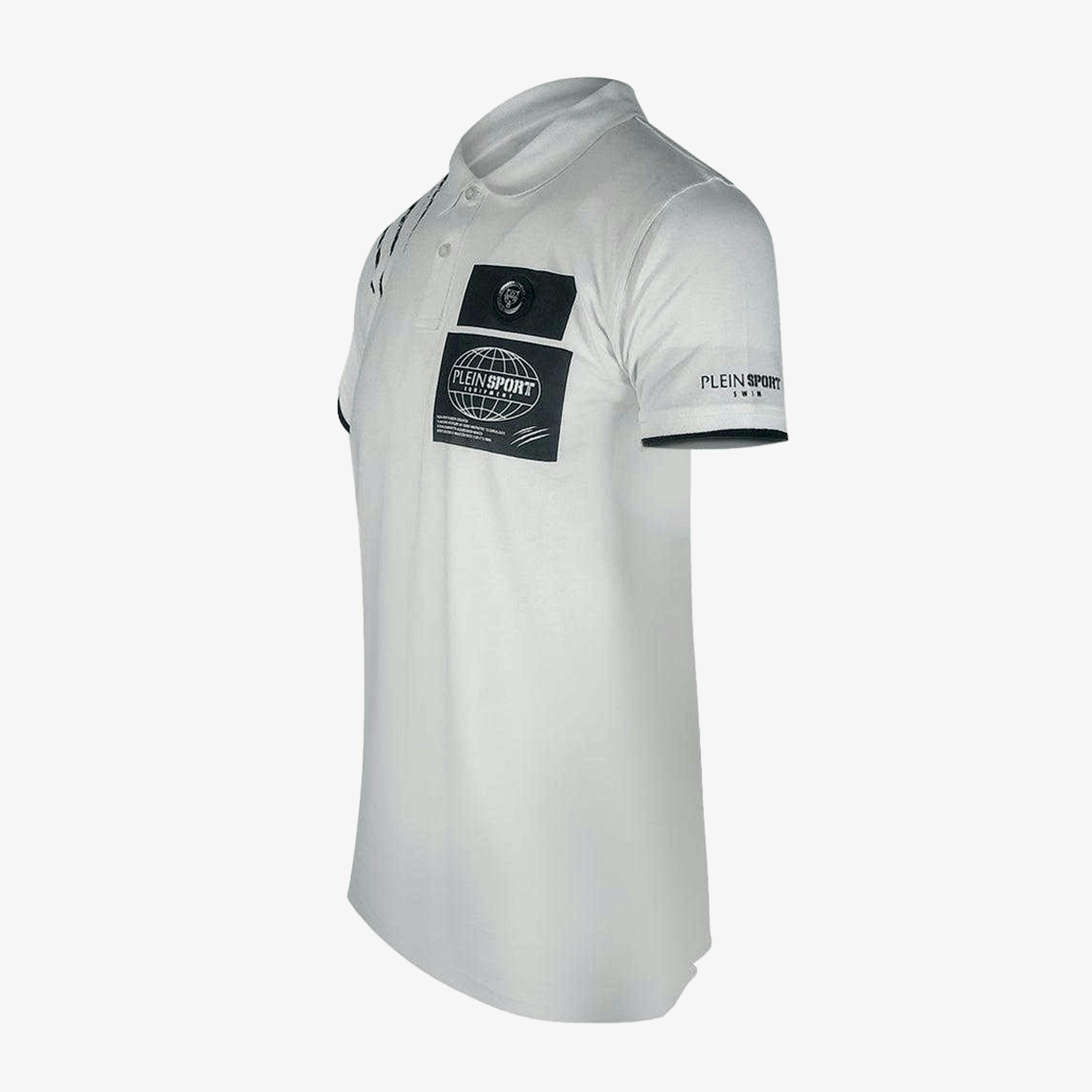 Plein Sport Mens Scratch Polo Shirt , view 3 of 3