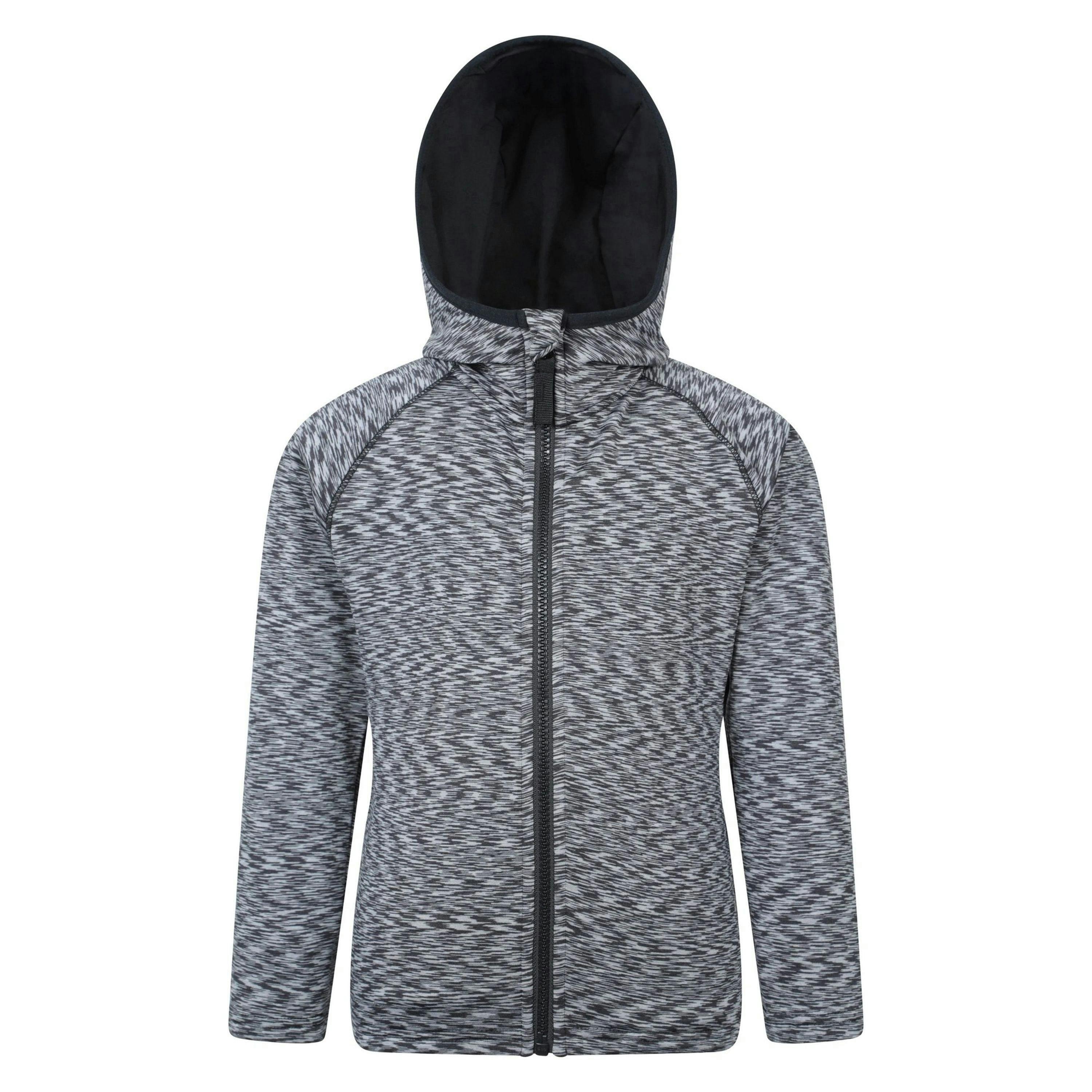 Mountain Warehouse Childrens/Kids Marathon Stripe Full Zip Hoodie , view 1 of 4