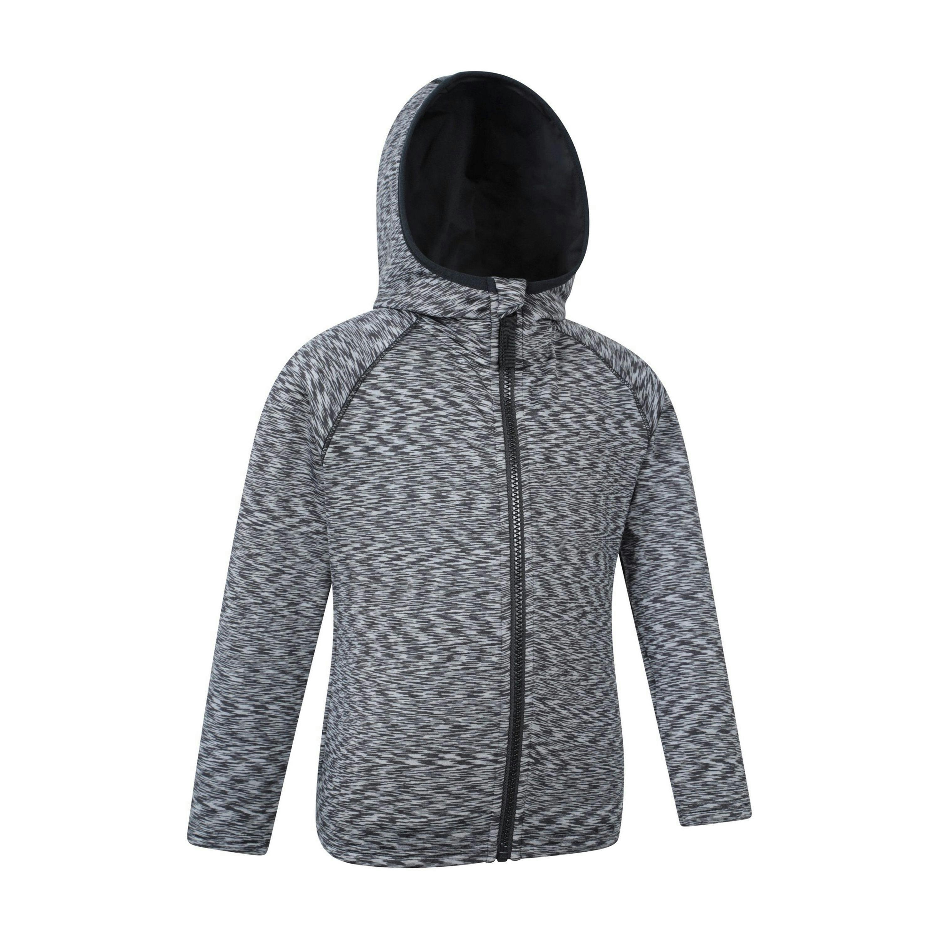 Mountain Warehouse Childrens/Kids Marathon Stripe Full Zip Hoodie , view 3 of 4