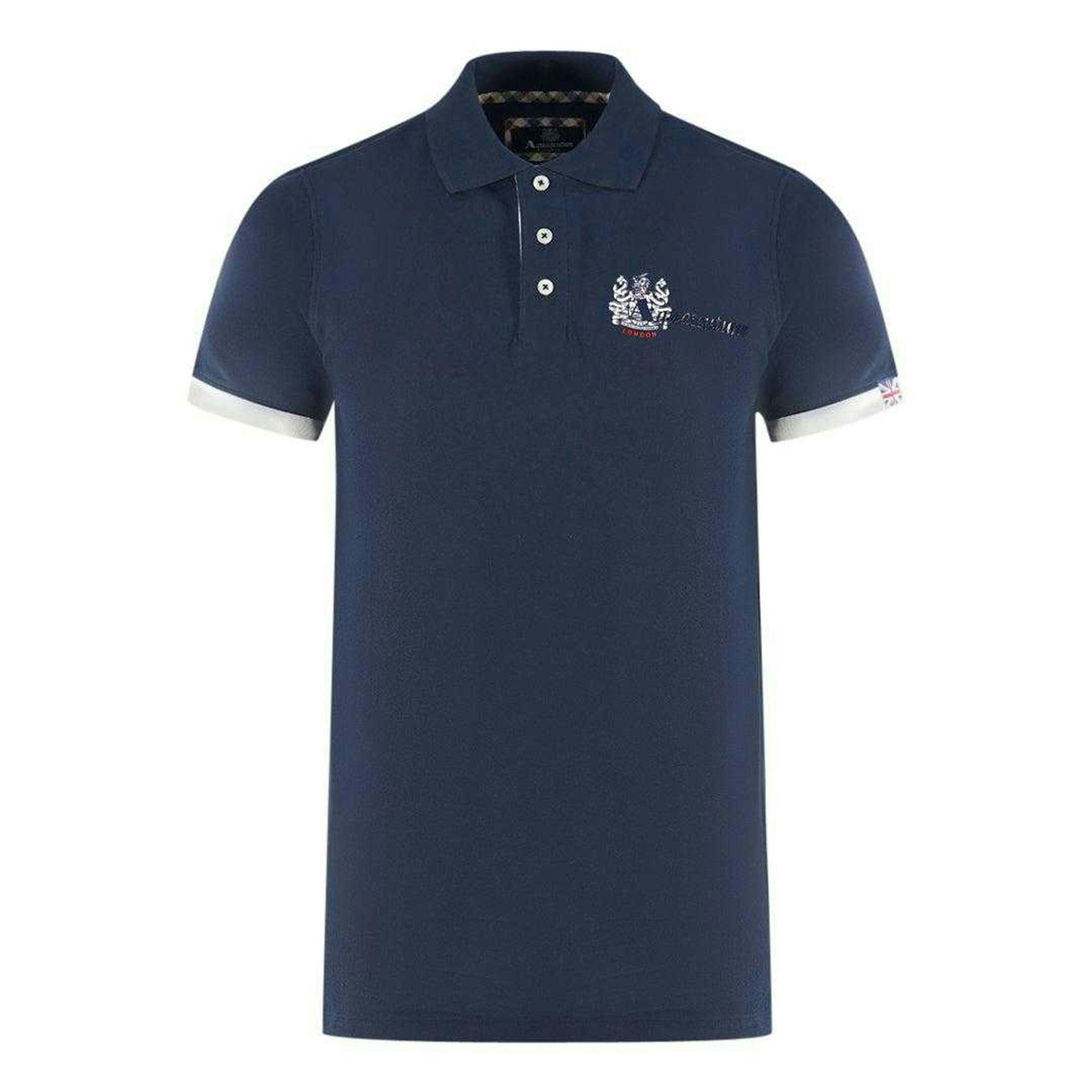 Aquascutum Unisex Adult London Aldis Polo Shirt , view 1 of 3