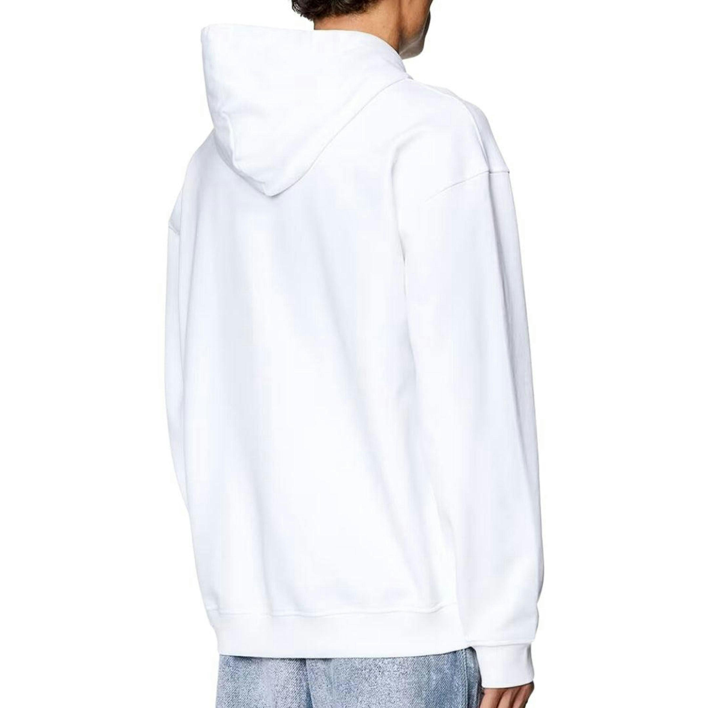 Diesel Mens Double Destroyed Logo Hoodie , view 2 of 2