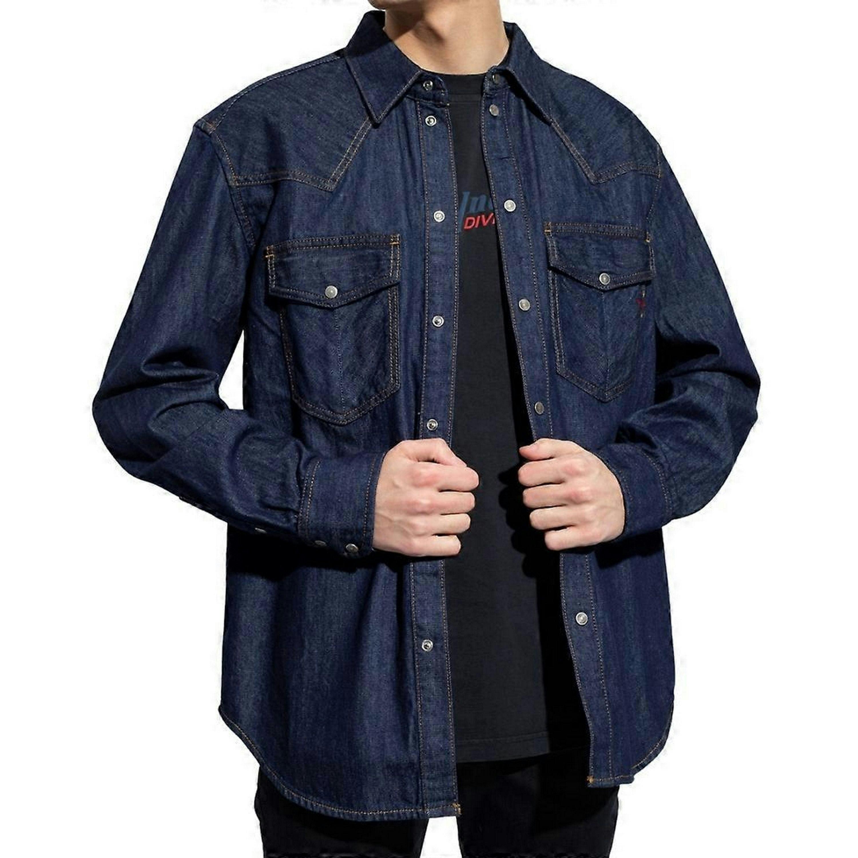 Diesel Mens Denim Shirt , view 3 of 3