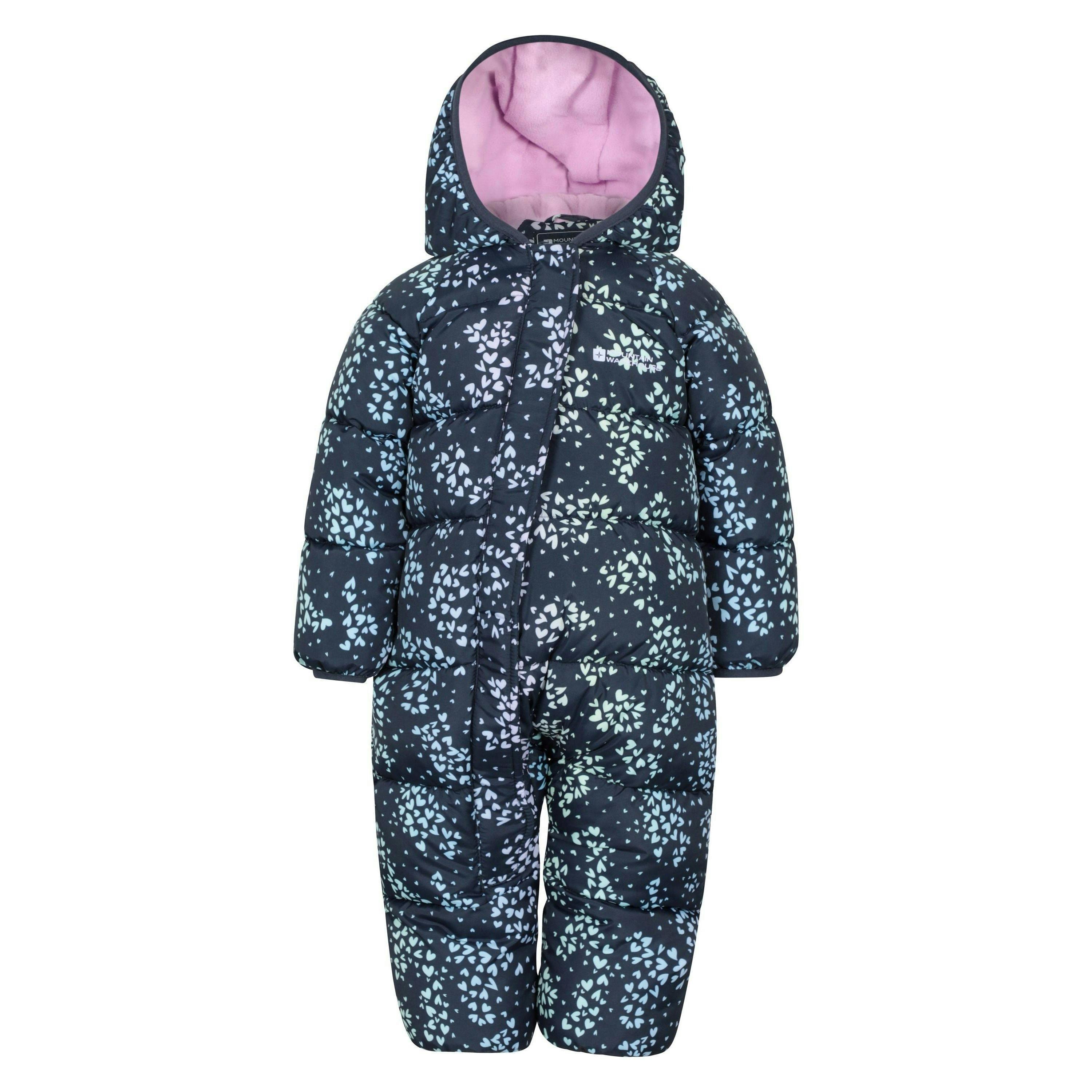 Mountain Warehouse Toddler Frosty Clouds Padded Snowsuit , view 2 of 4