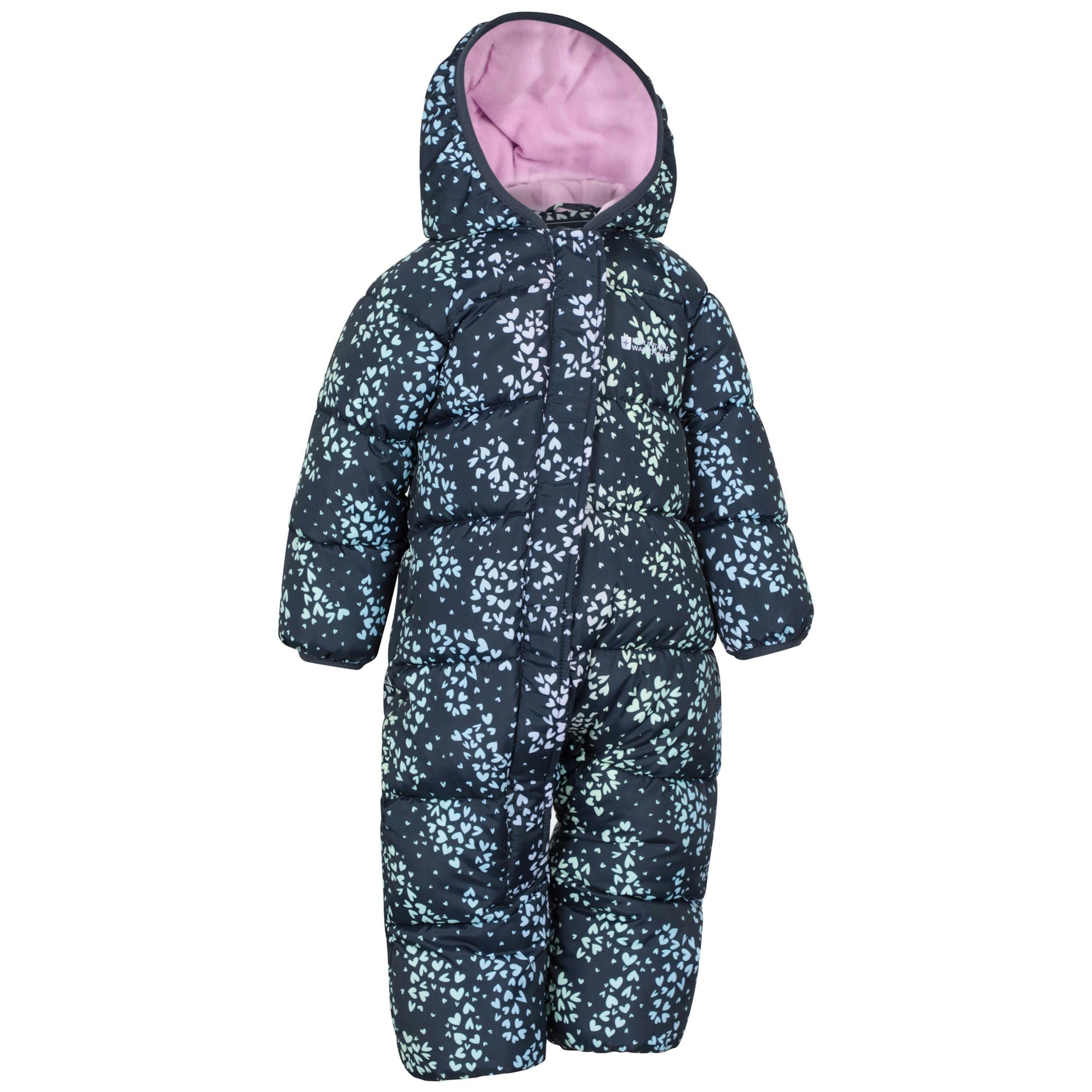 Mountain Warehouse Toddler Frosty Clouds Padded Snowsuit , view 3 of 4