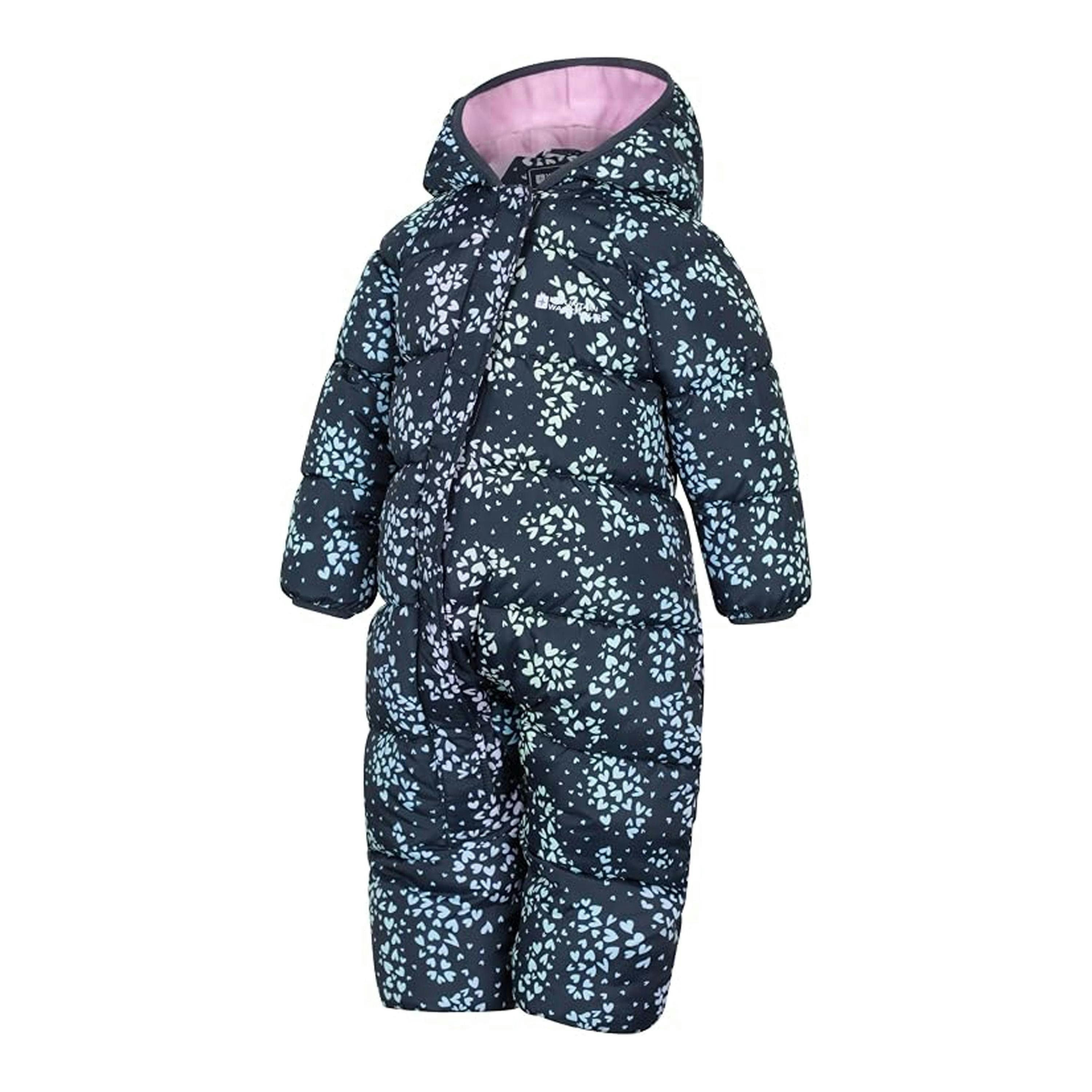 Mountain Warehouse Toddler Frosty Clouds Padded Snowsuit , view 4 of 4