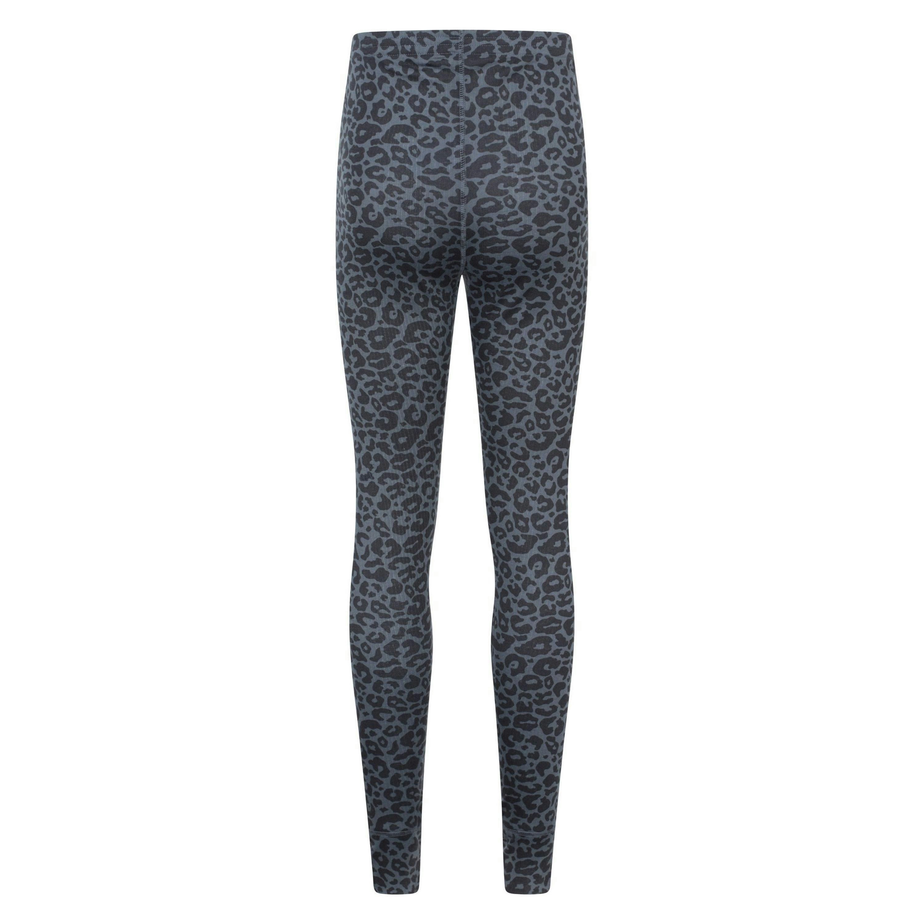 Mountain Warehouse Womens/Ladies Talus Leopard Print Thermal Leggings , view 2 of 4