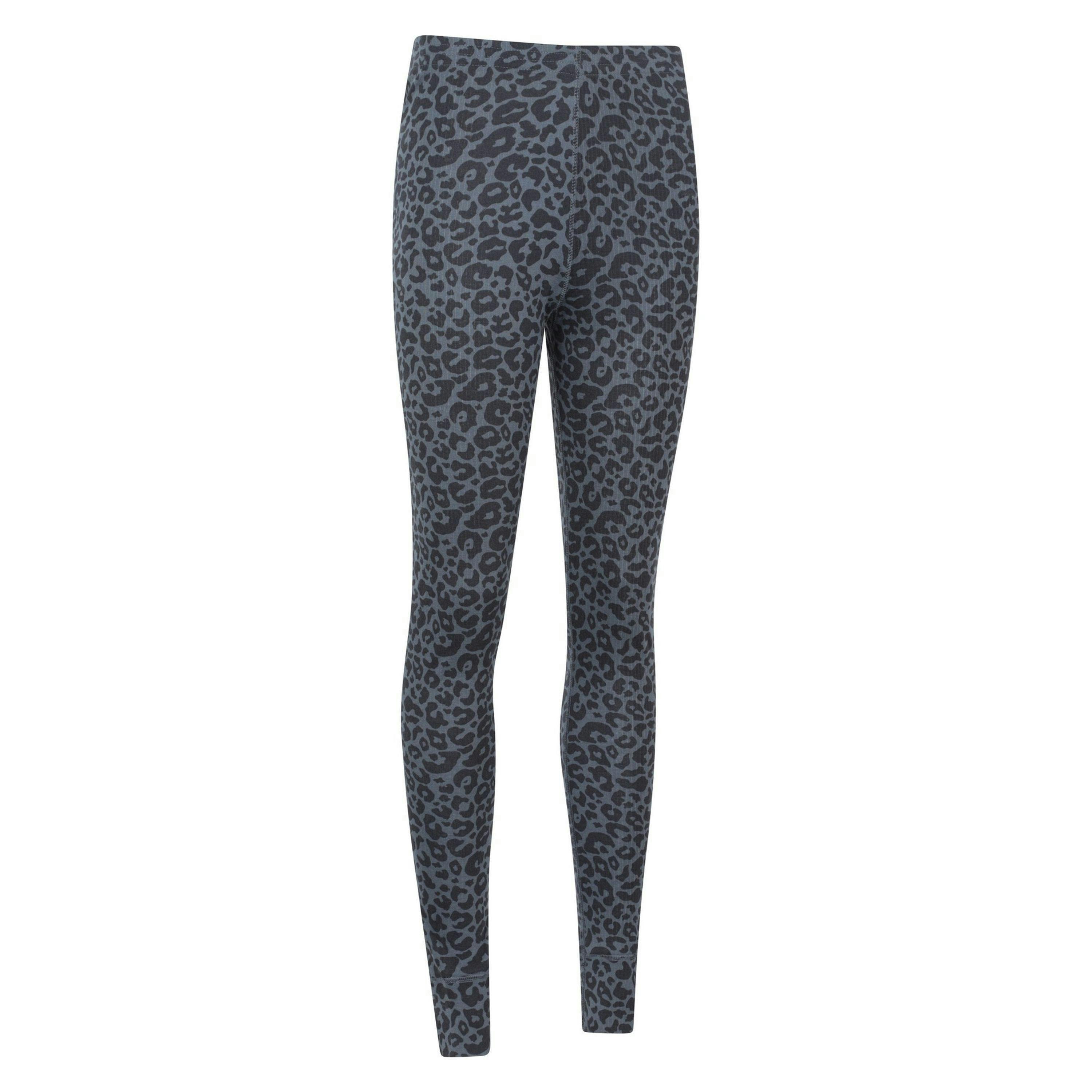 Mountain Warehouse Womens/Ladies Talus Leopard Print Thermal Leggings , view 3 of 4