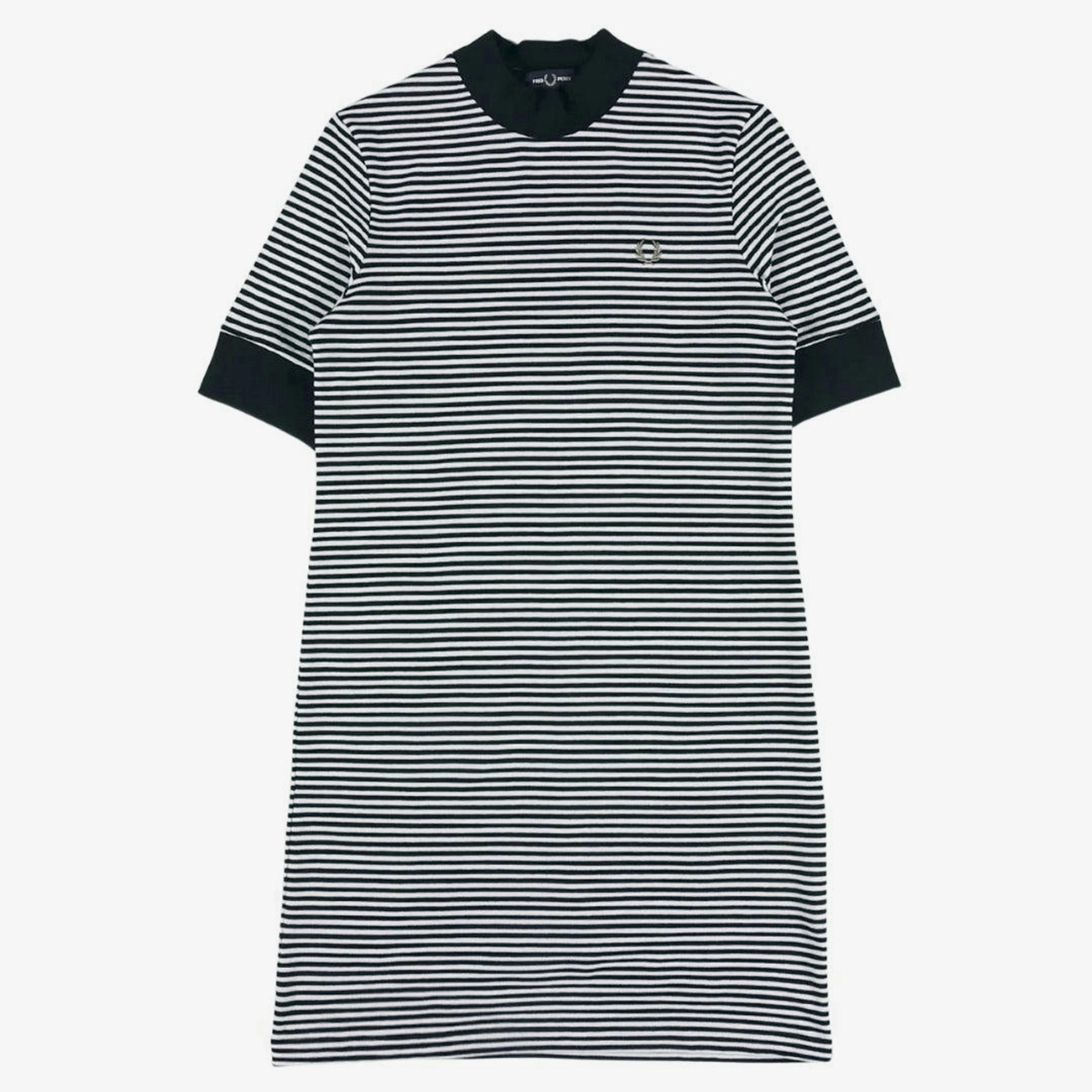 Fred Perry Womens/Ladies Striped T-Shirt Dress , view 1 of 1